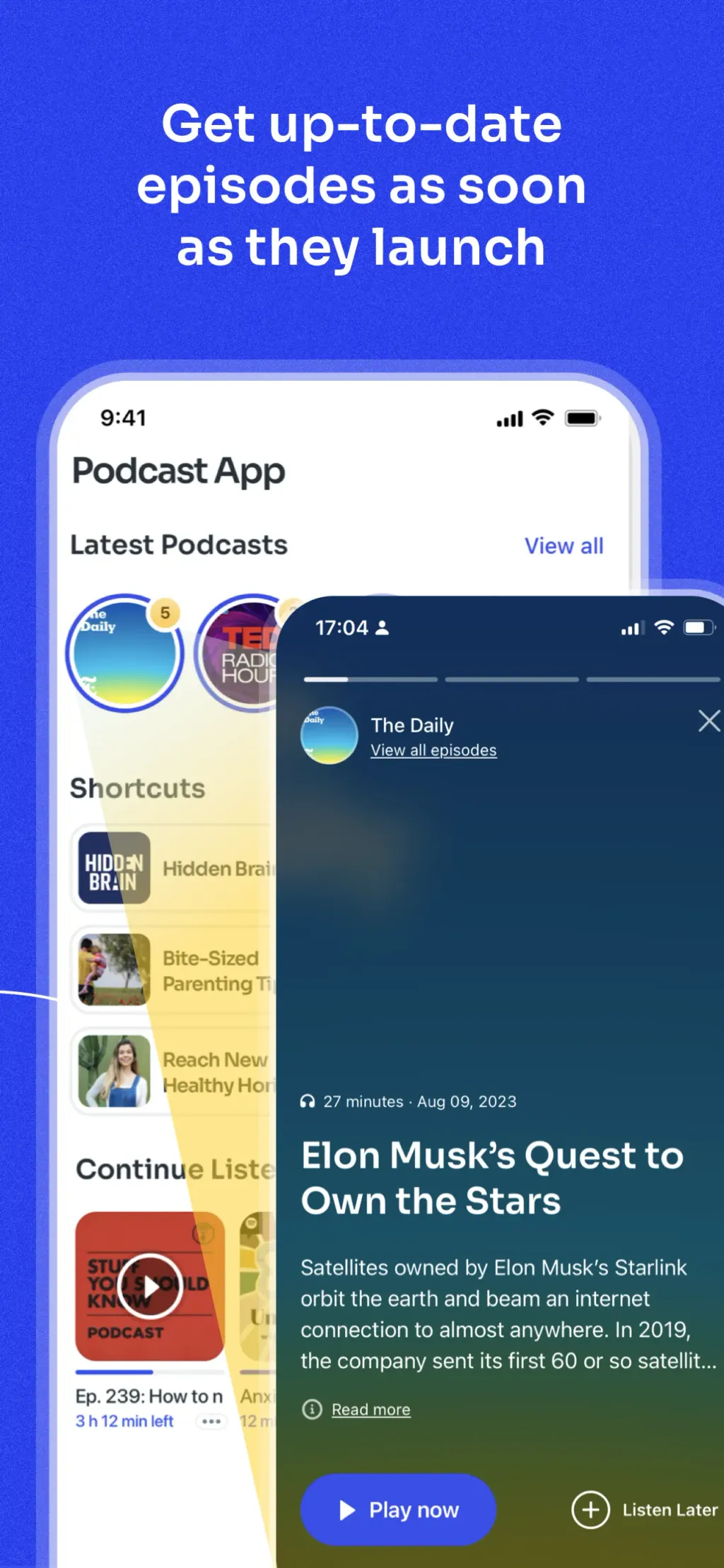 Podcast App screenshot 2