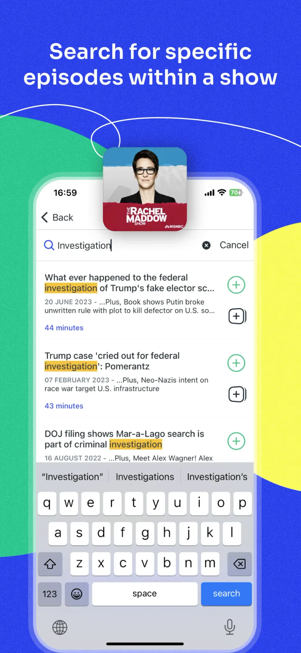 Podcast App App Store screenshot 5