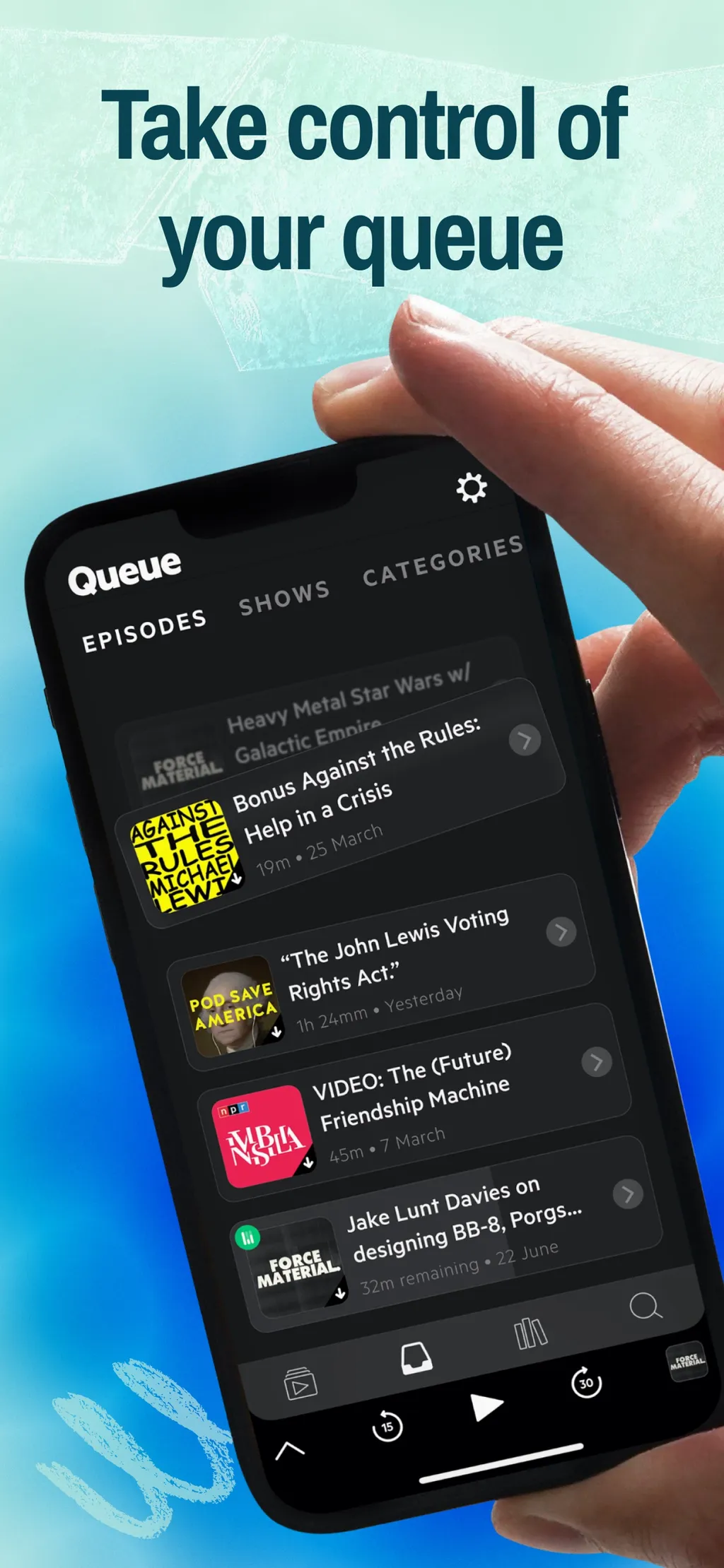 Castro: Podcast App & Player App Store screenshot 1