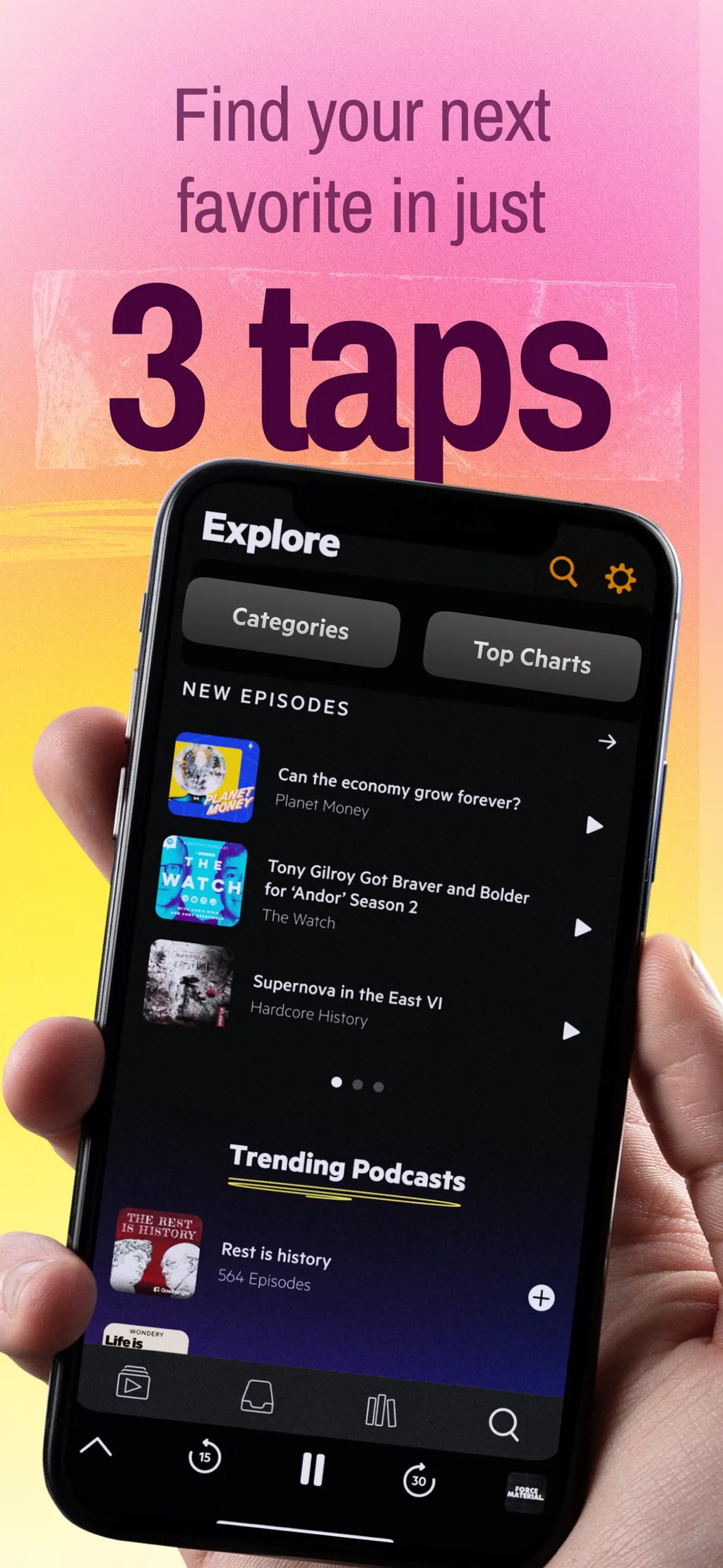 Castro: Podcast App & Player App Store screenshot 3