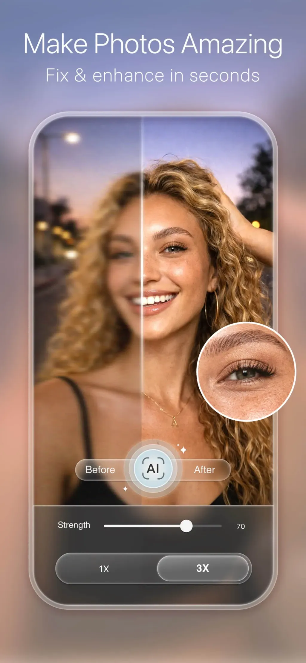 Polish - AI Photo Editor App Store screenshot 1