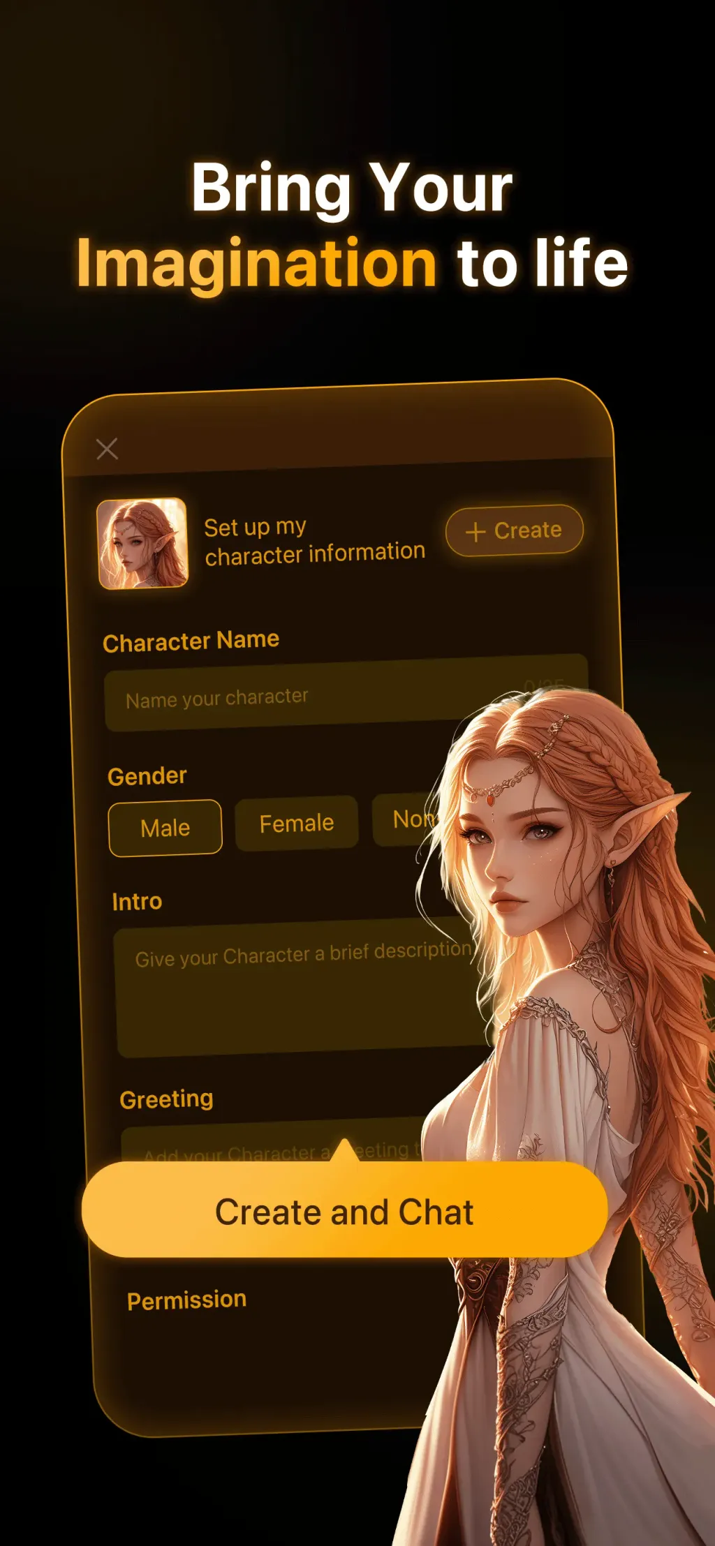 PolyBuzz: Chat with Characters screenshot 1
