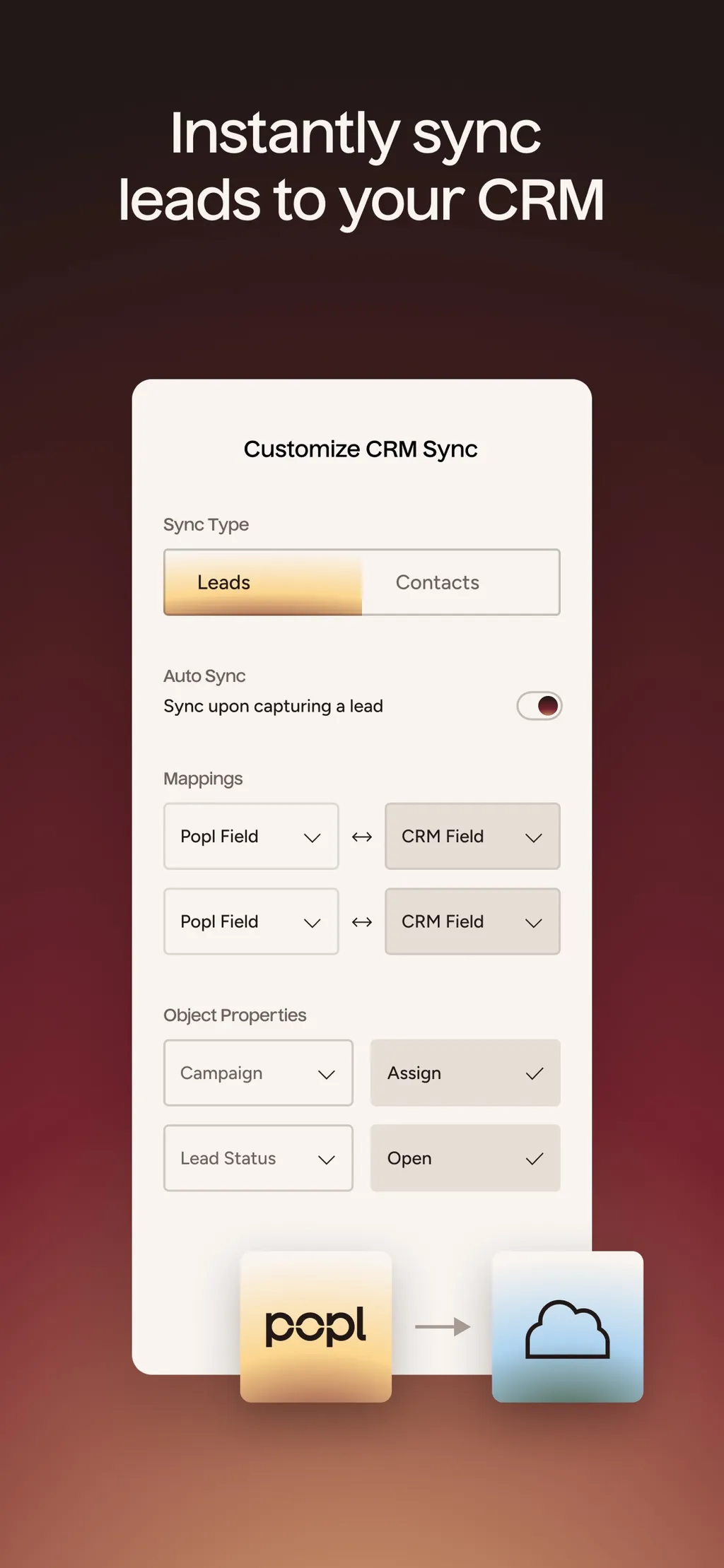 Popl: AI Lead Capture App Store screenshot 5
