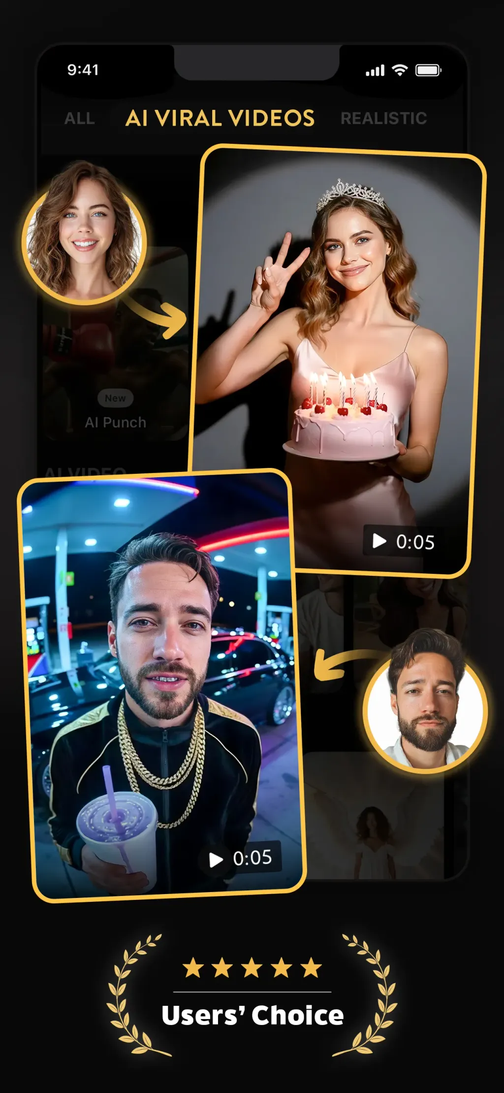 Pose: AI Photo Video Generator App Store screenshot 2