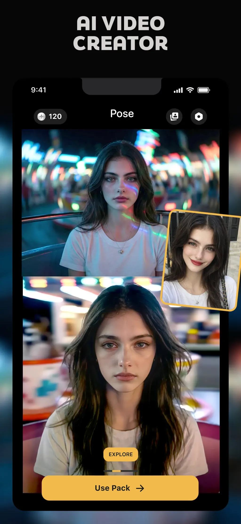 Pose: AI Photo Video Generator App Store screenshot 4
