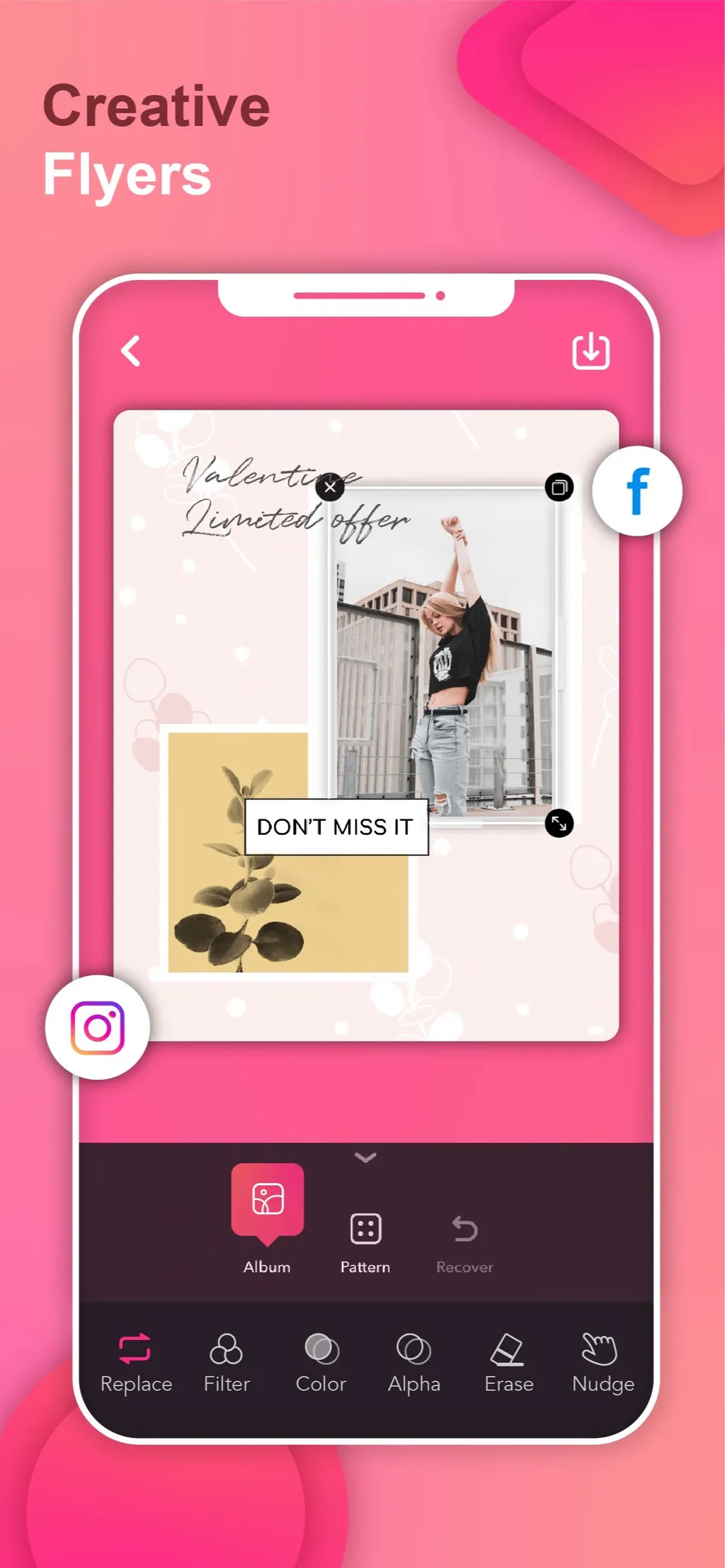 Poster & Flyer Maker by Pinso App Store screenshot 3