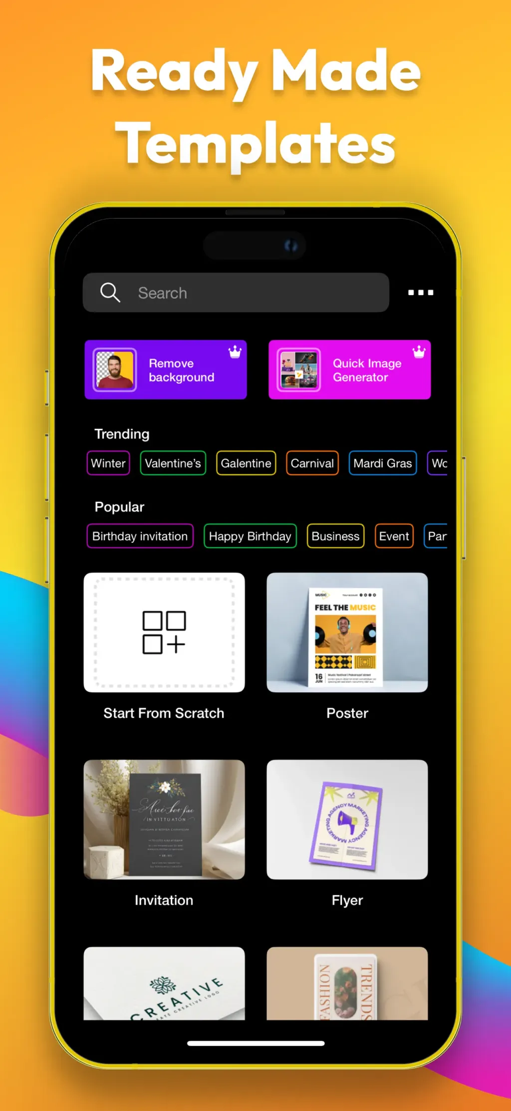 Poster Maker - Crea App Store screenshot 4