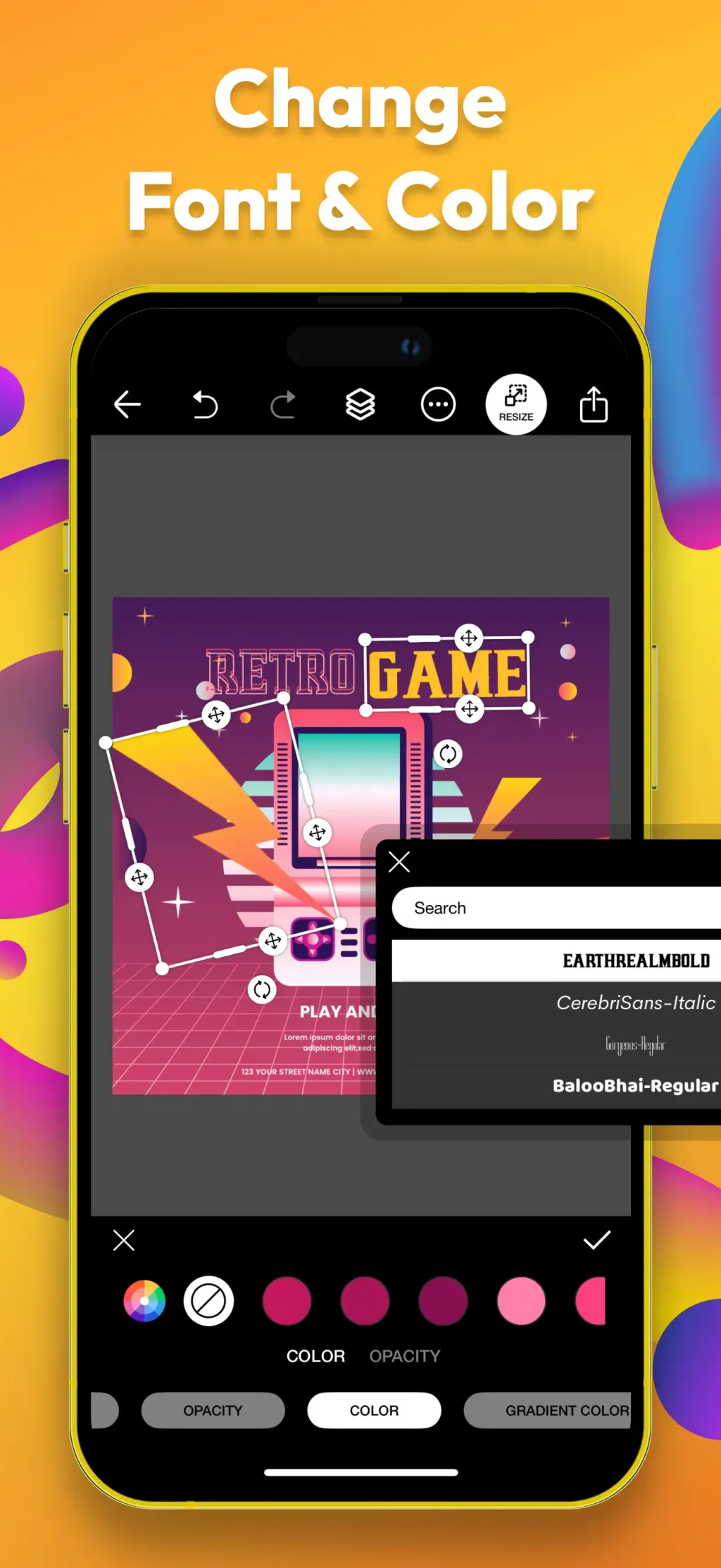 Poster Maker - Crea App Store screenshot 7