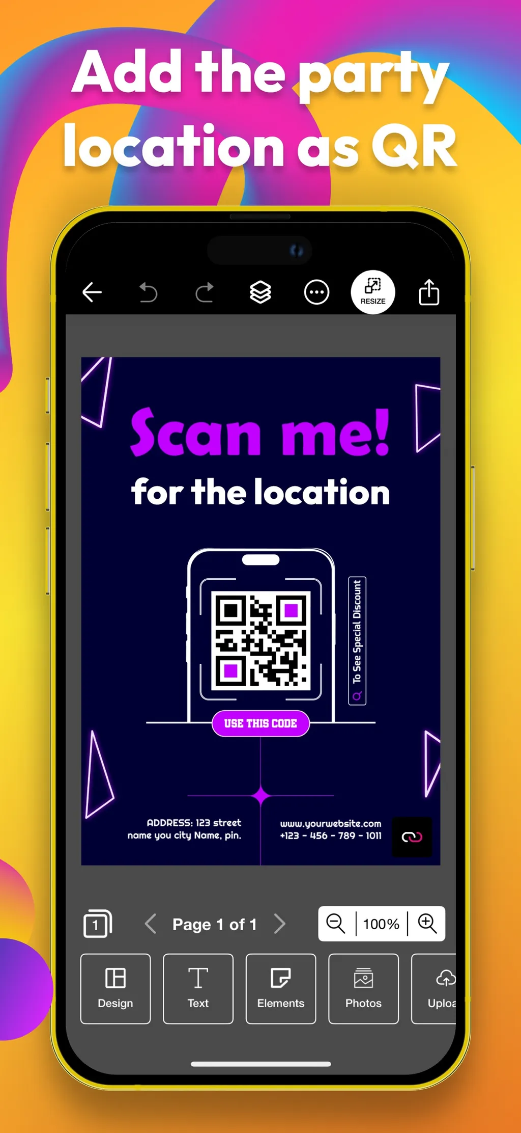 Poster Maker - Crea App Store screenshot 8