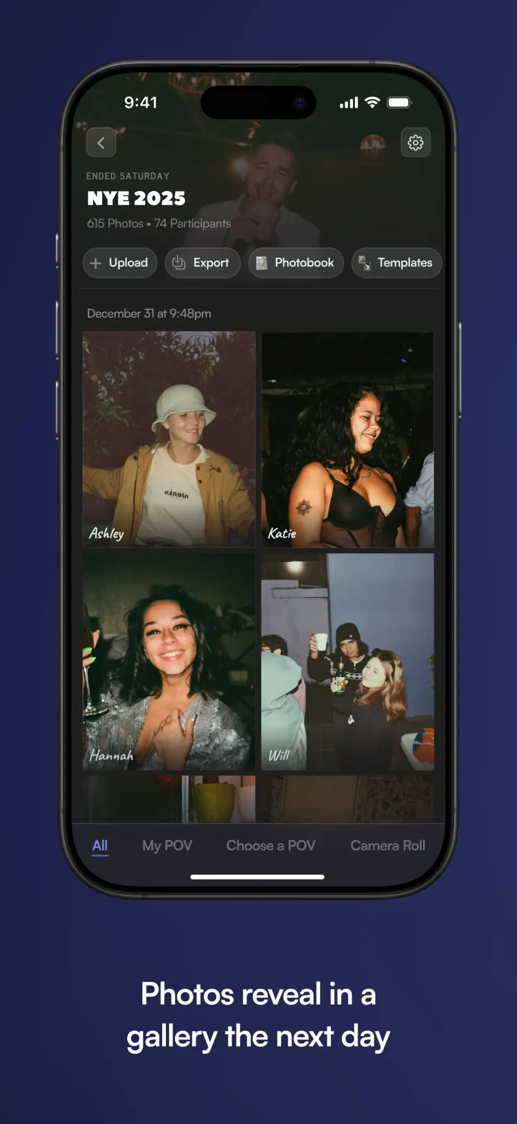 POV – Disposable Camera Events App Store screenshot 4