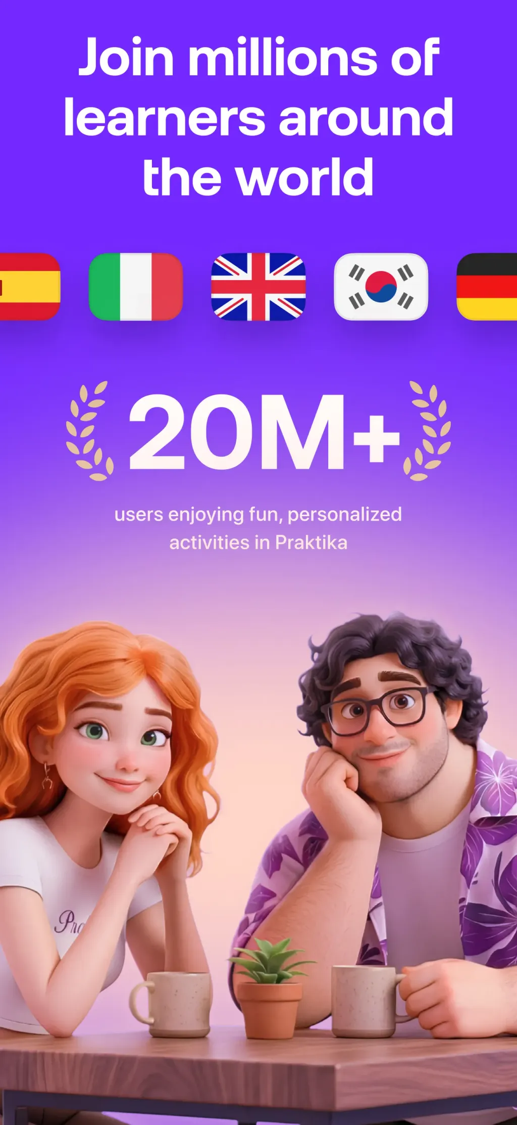 Praktika – AI Language Tutor screenshot 1