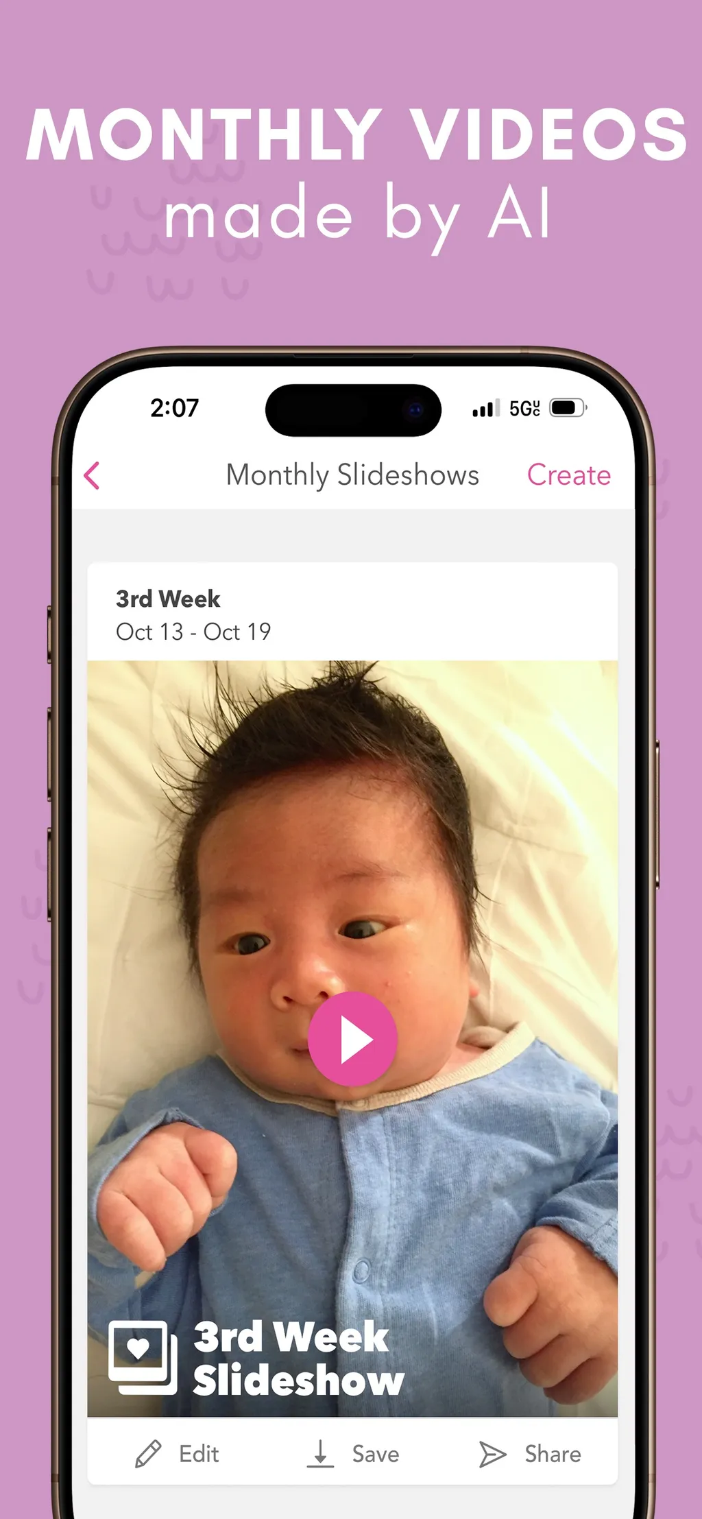 Precious - Baby Photo Art App Store screenshot 5