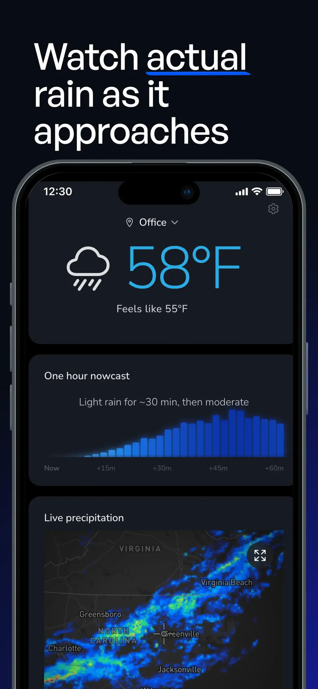 Precip - Rain Totals & Weather App Store screenshot 2