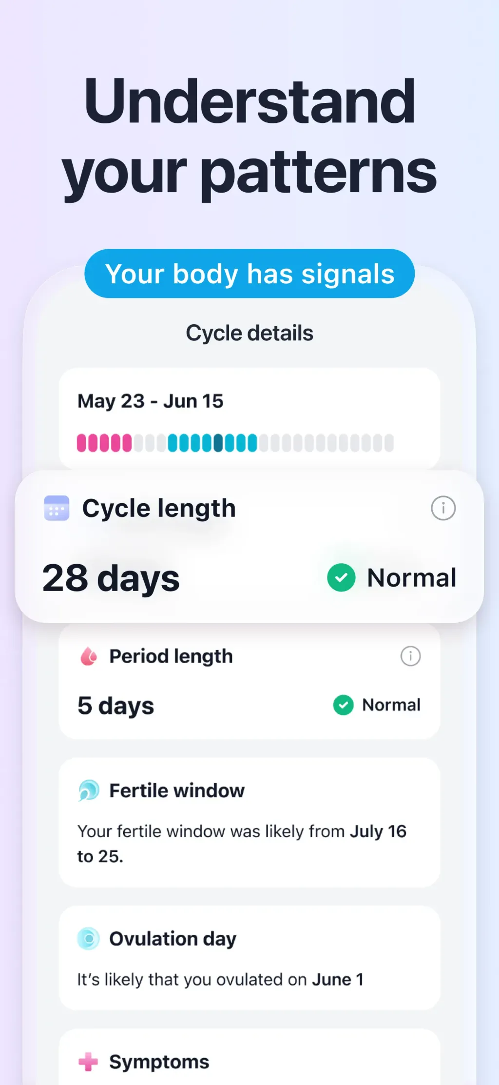 Pregmate Ovulation Tracker screenshot 1