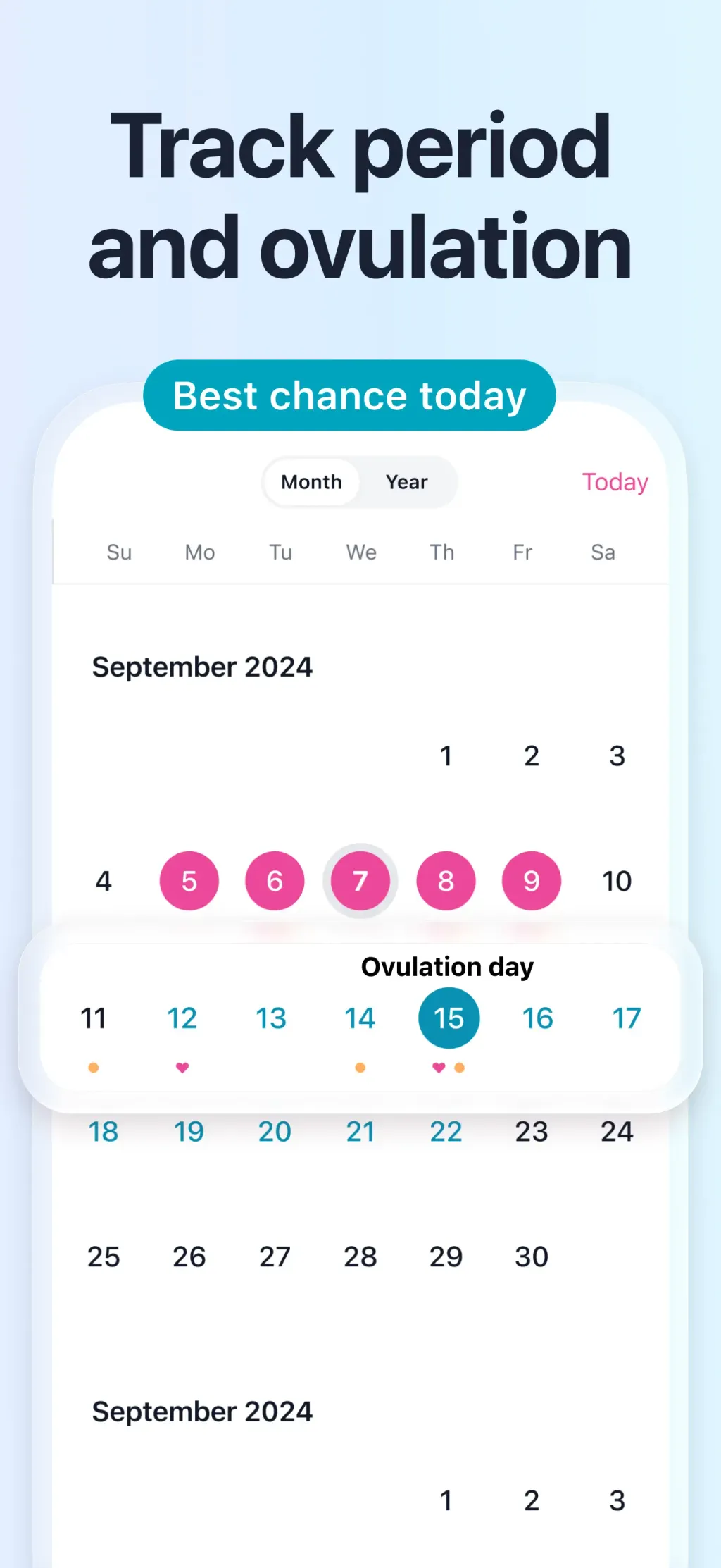 Pregmate Ovulation Tracker App Store screenshot 6