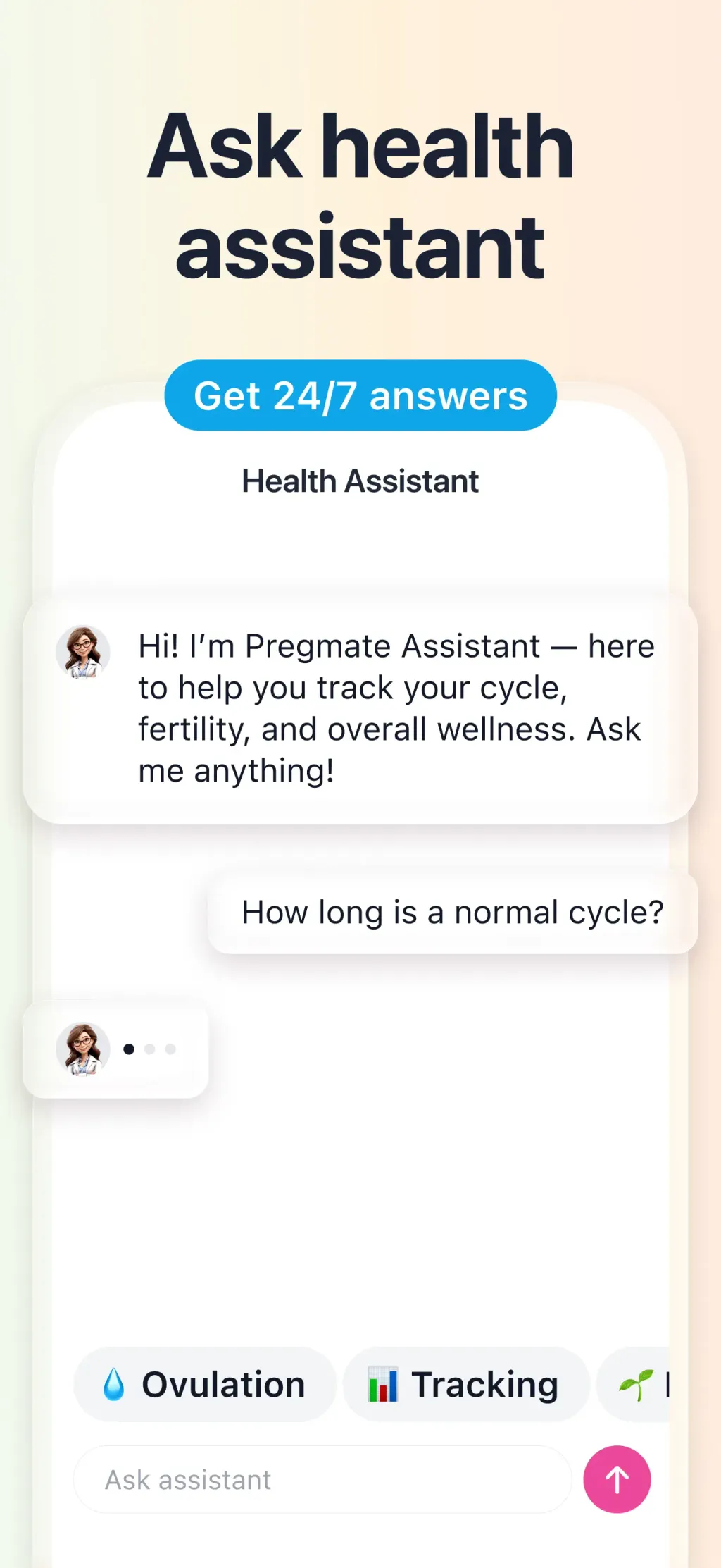 Pregmate Ovulation Tracker App Store screenshot 8