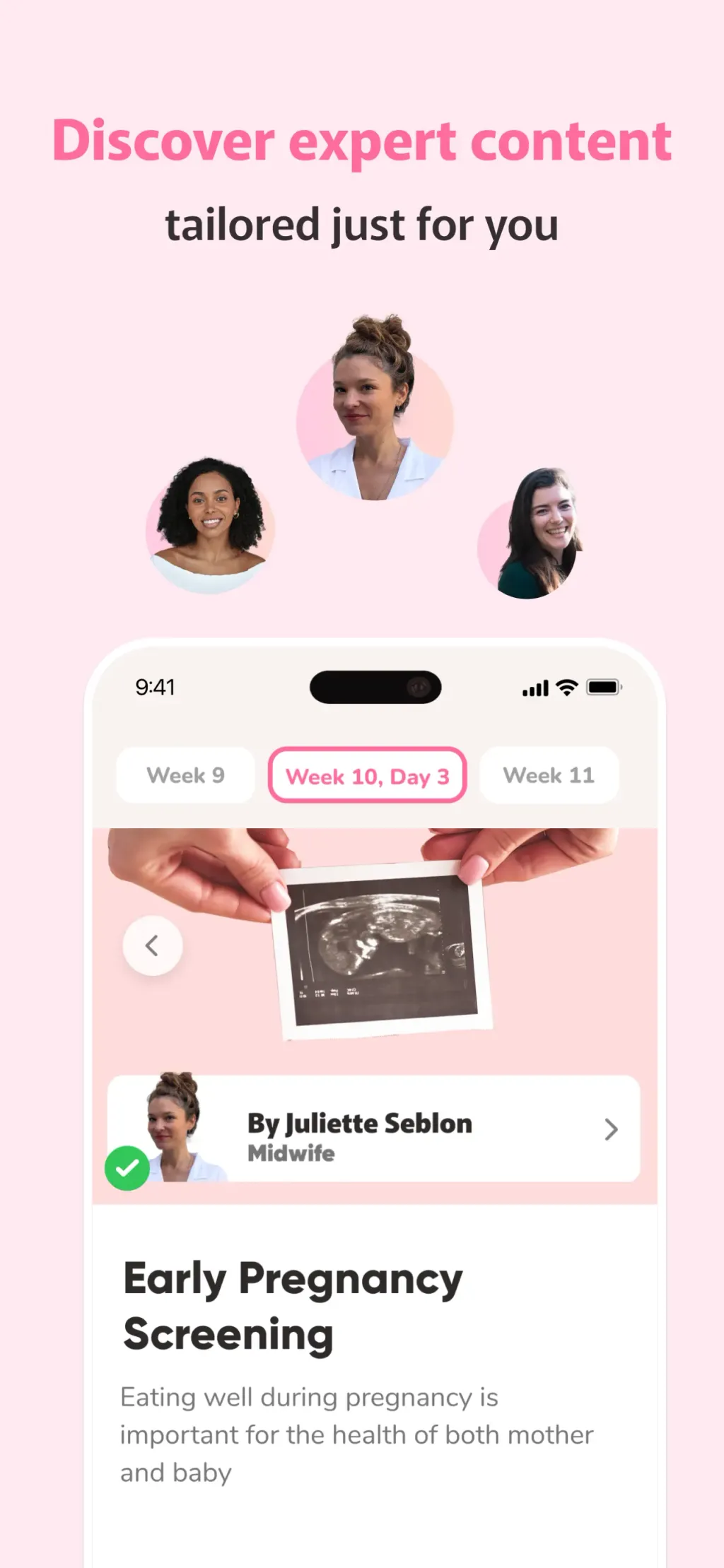 WeMoms - Pregnancy & Baby App App Store screenshot 5