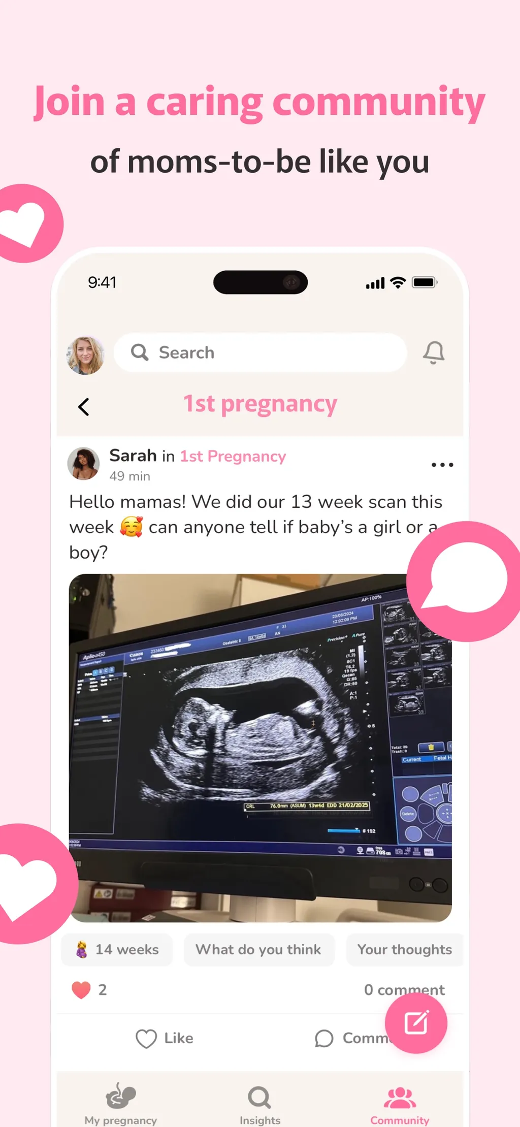WeMoms - Pregnancy & Baby App App Store screenshot 6