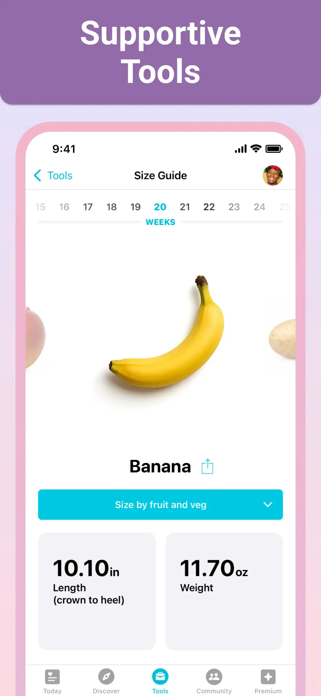 Pregnancy + | Tracker App App Store screenshot 2
