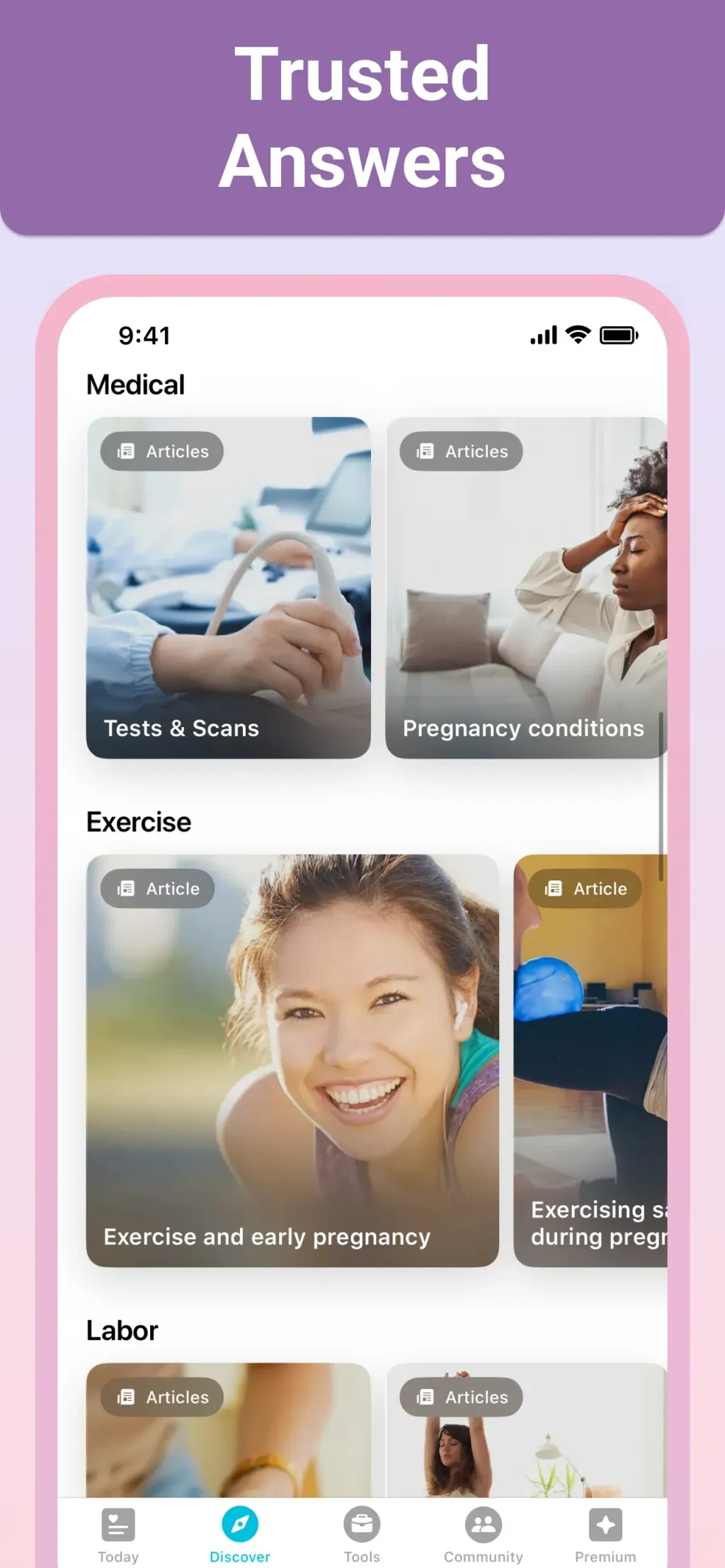 Pregnancy + | Tracker App screenshot 2