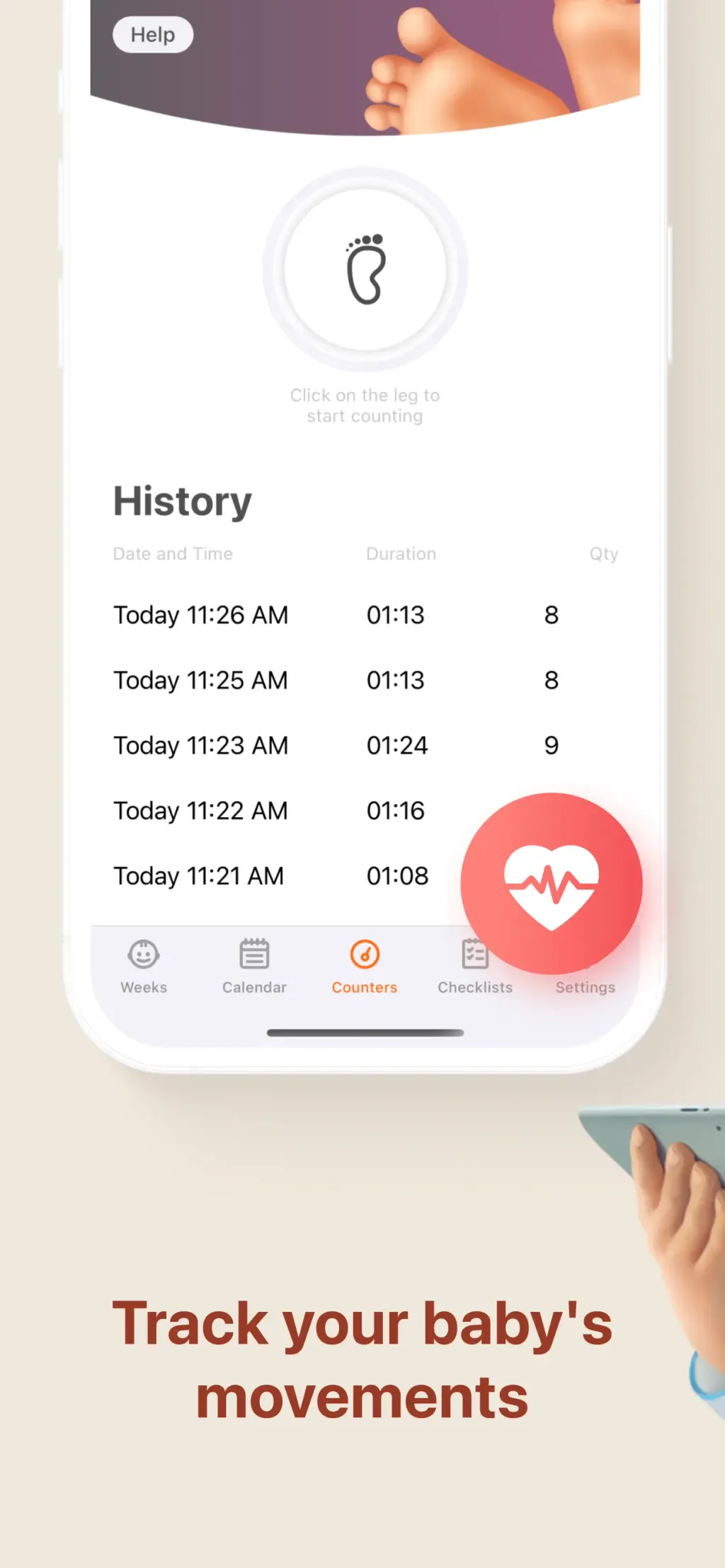 Pregnancy Tracker・App by Moms screenshot 4