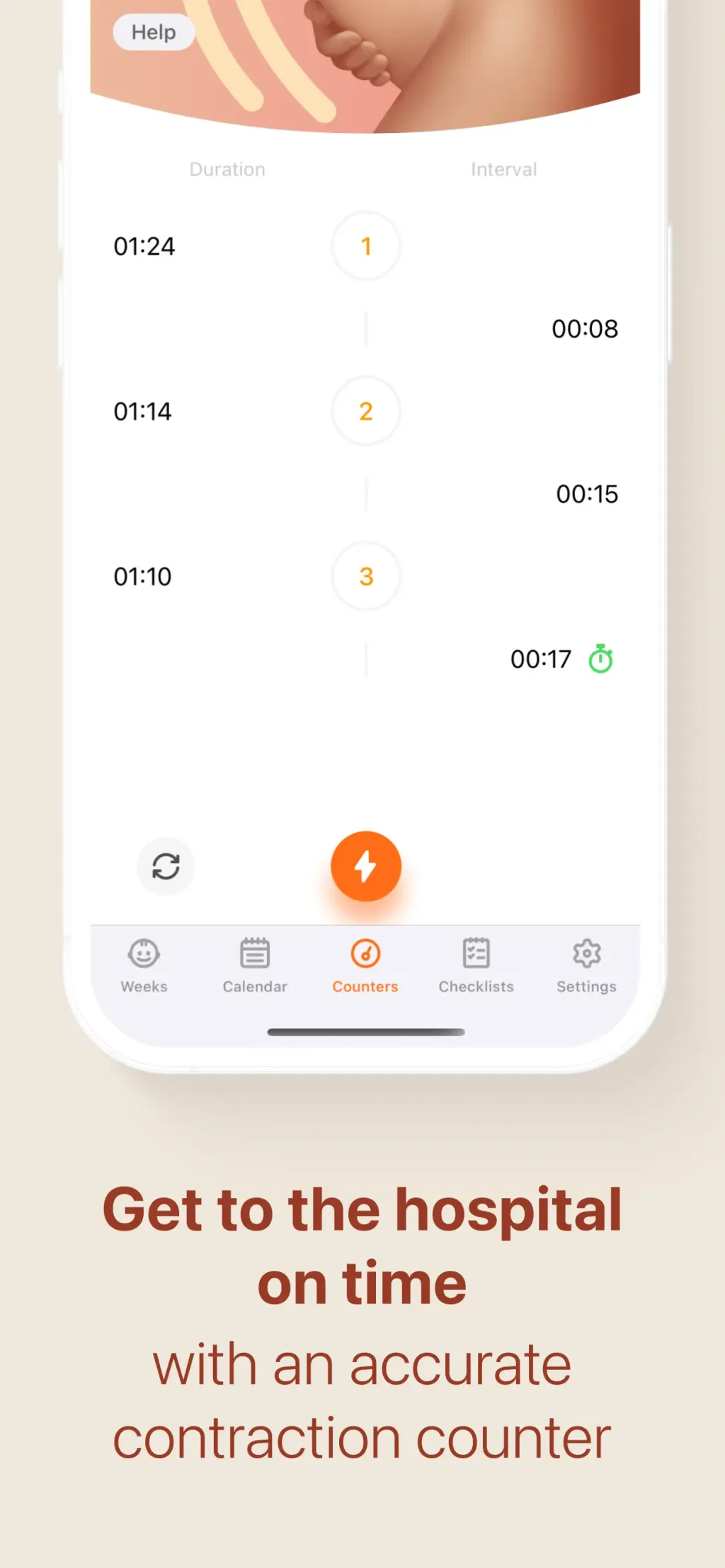 Pregnancy Tracker・App by Moms screenshot 1