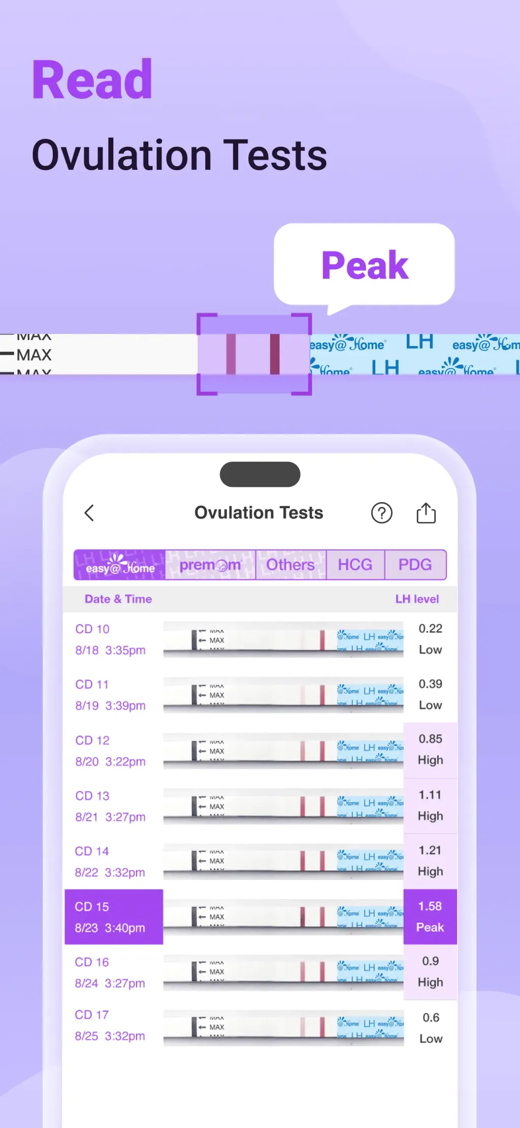 Premom Ovulation Tracker & BBT App Store screenshot 3