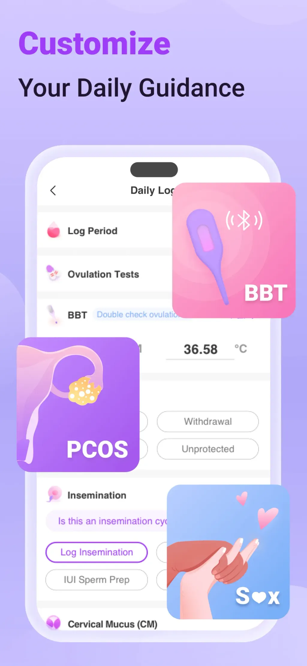 Premom Ovulation Tracker & BBT screenshot 1