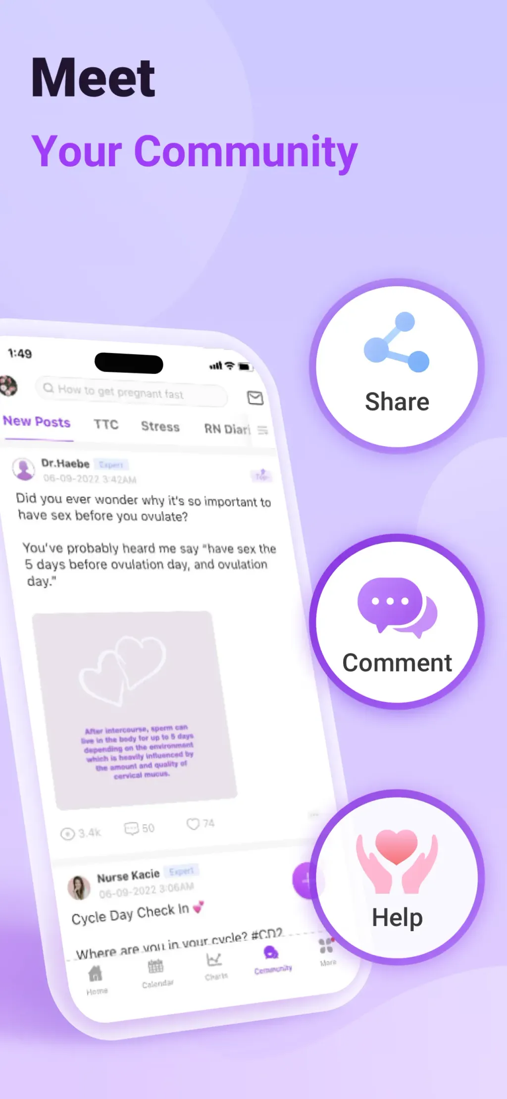 Premom Ovulation Tracker & BBT App Store screenshot 9