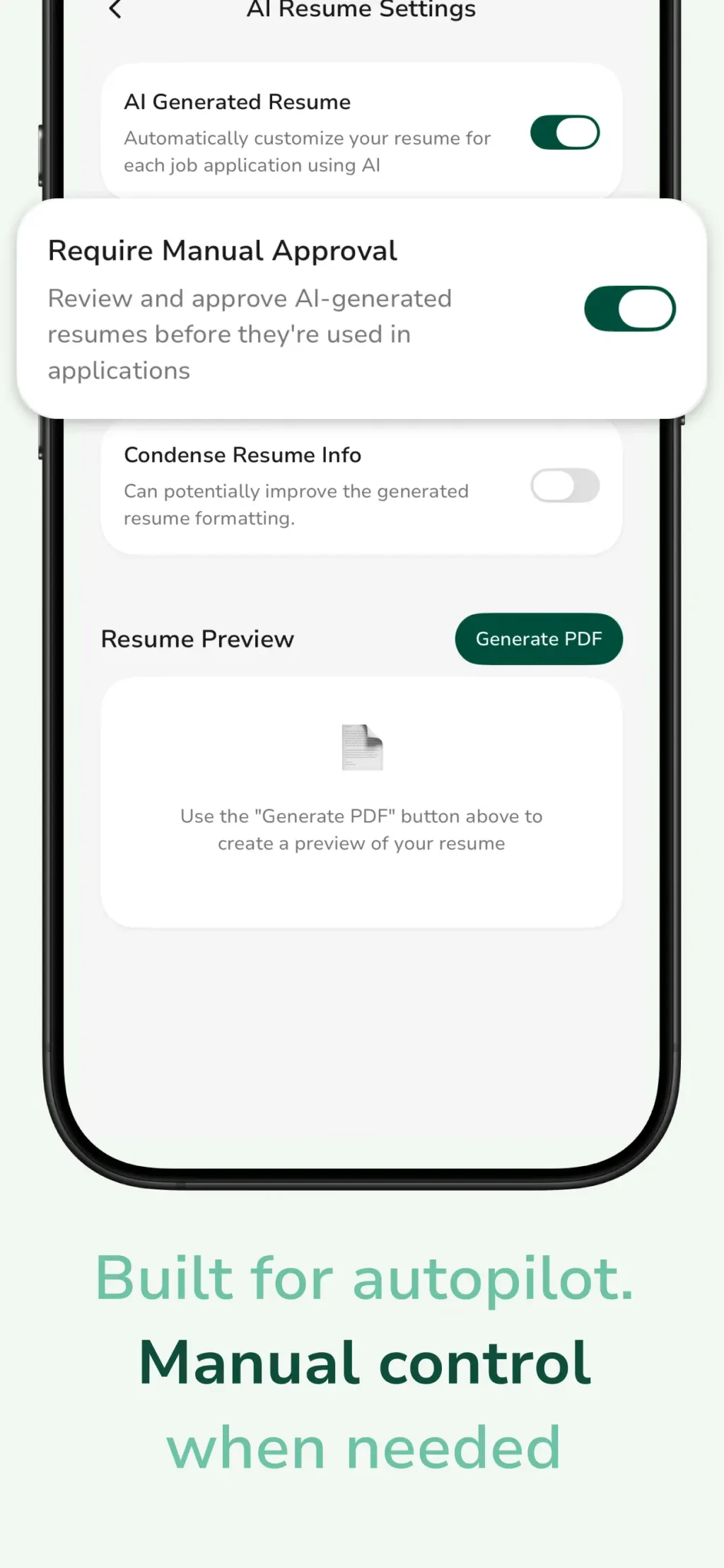 Sprout - AI Job Search App Store screenshot 5
