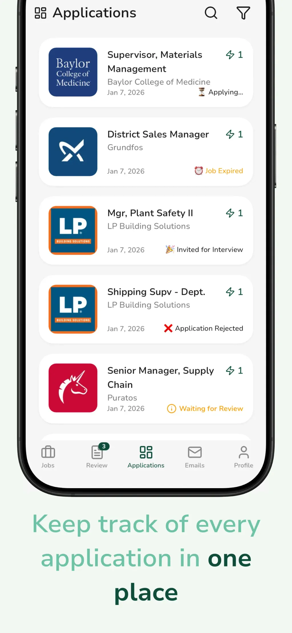Sprout - AI Job Search App Store screenshot 7