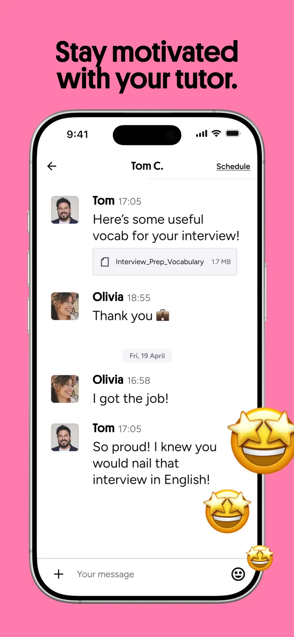 Preply - Language Learning App App Store screenshot 7
