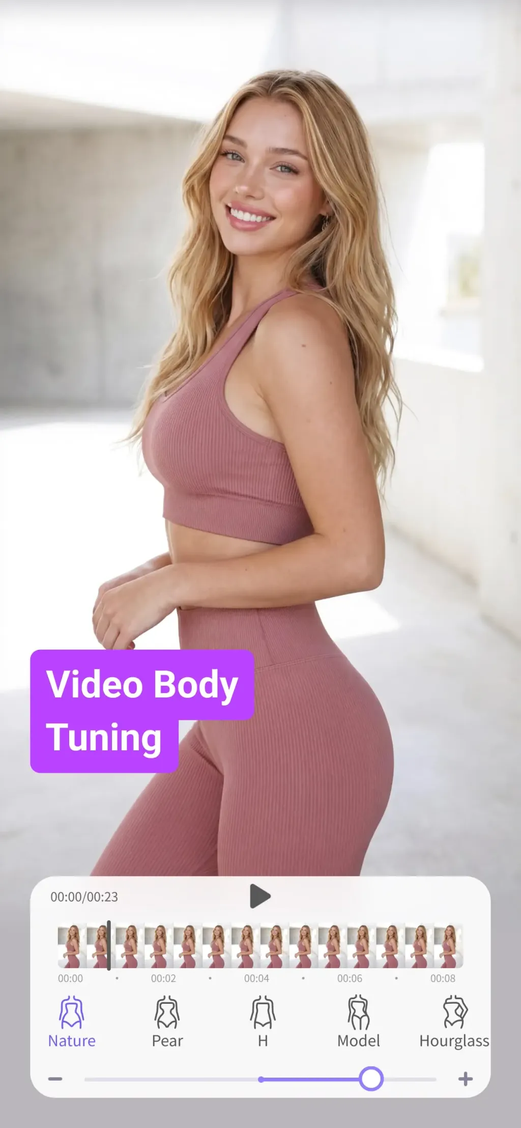 PrettyUp-Portrait Editor Video App Store screenshot 1