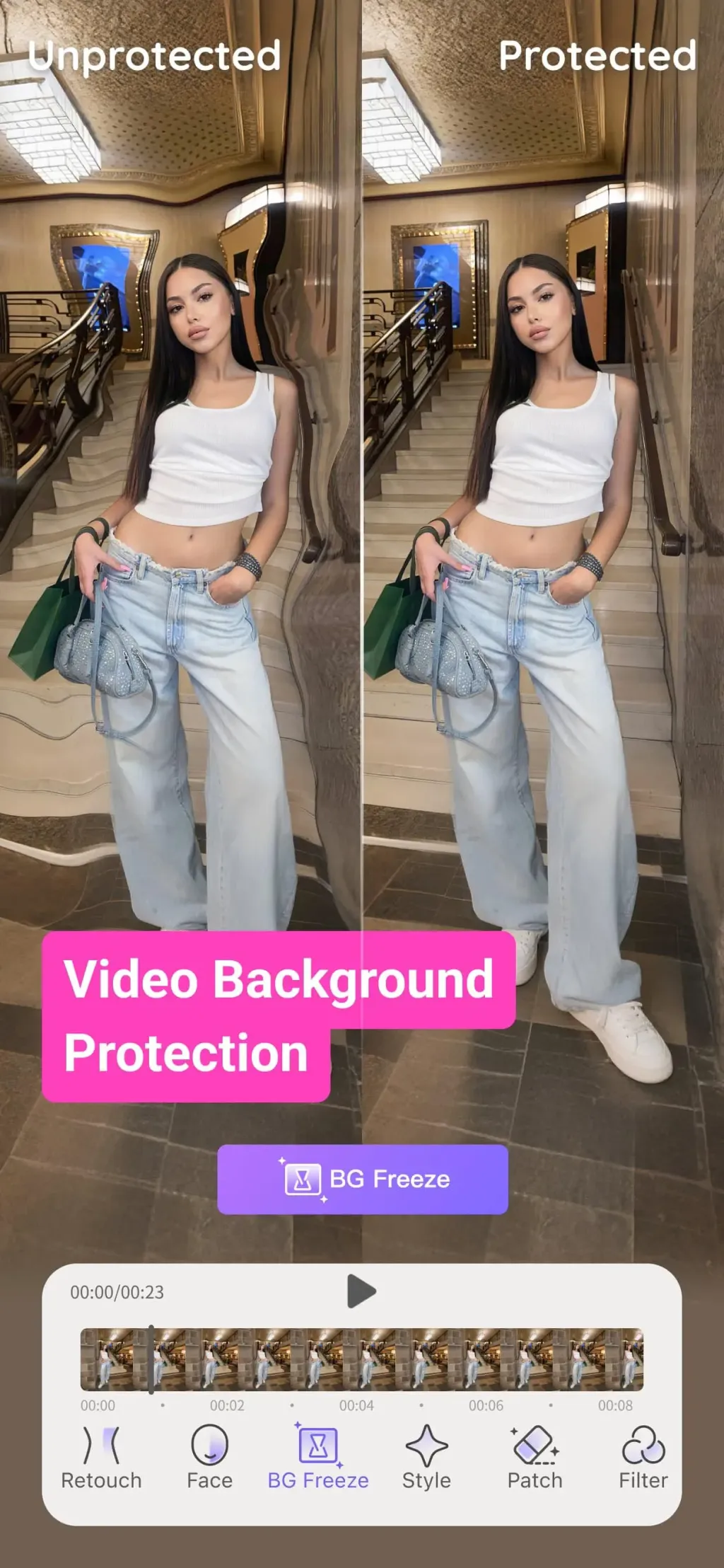 PrettyUp-Portrait Editor Video App Store screenshot 3