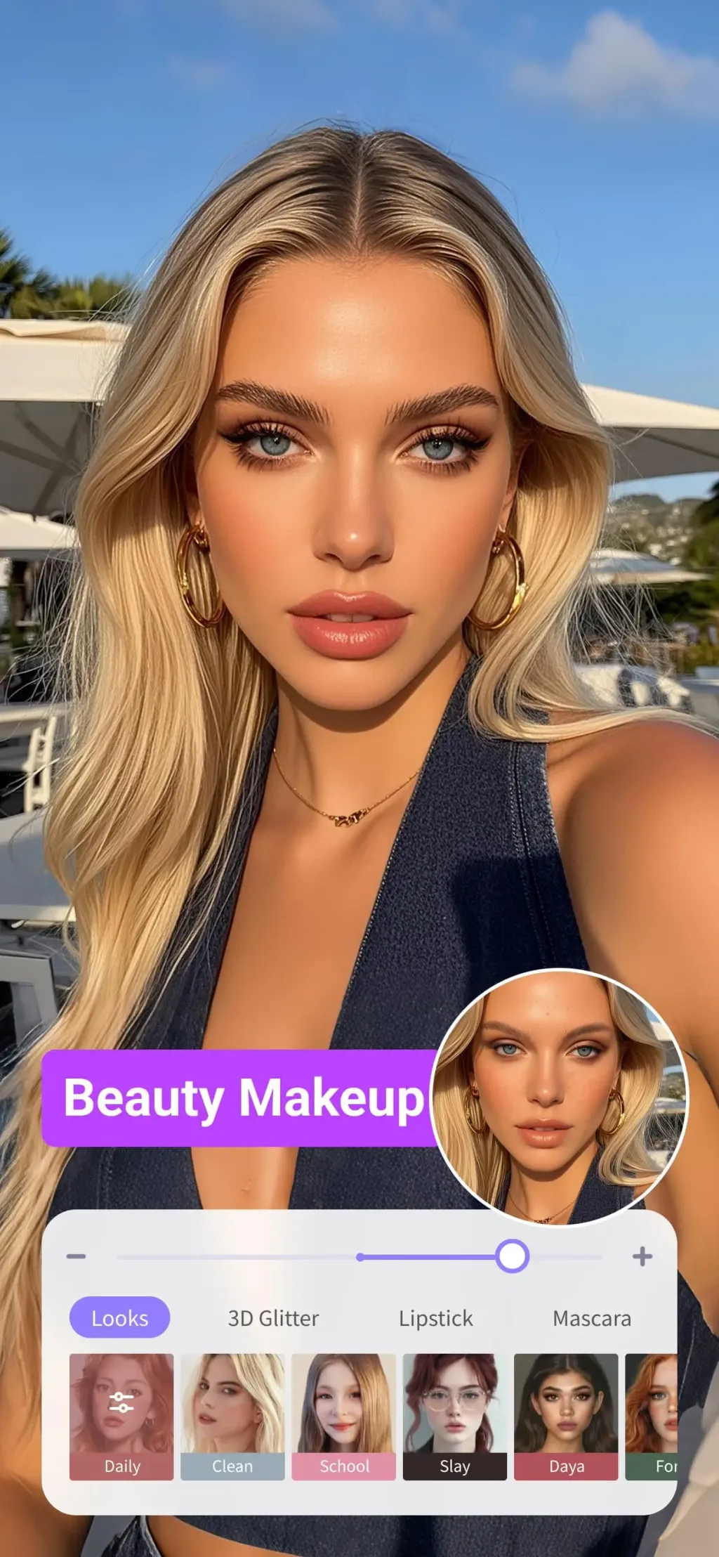 PrettyUp-Portrait Editor Video screenshot 1
