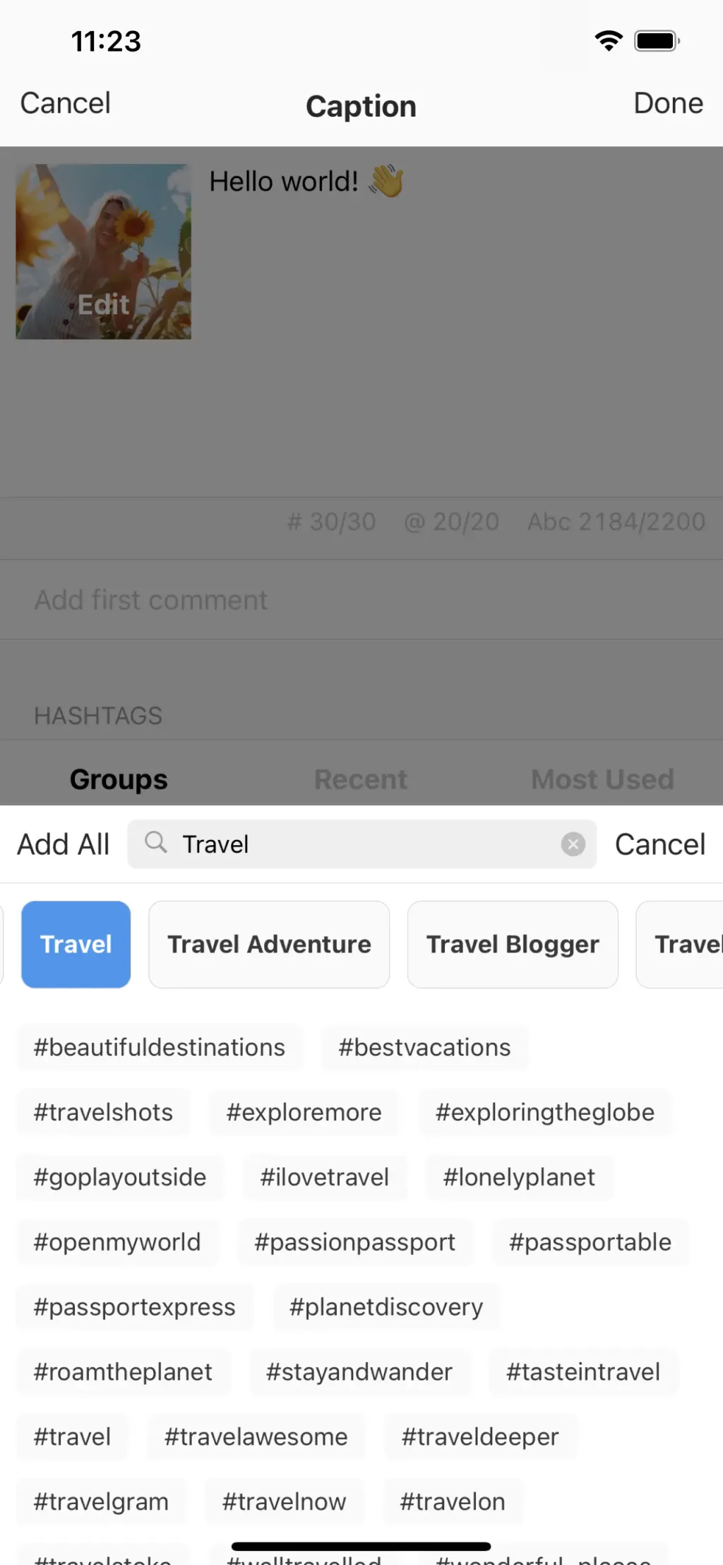 PREVIEW: Planner for Instagram App Store screenshot 5