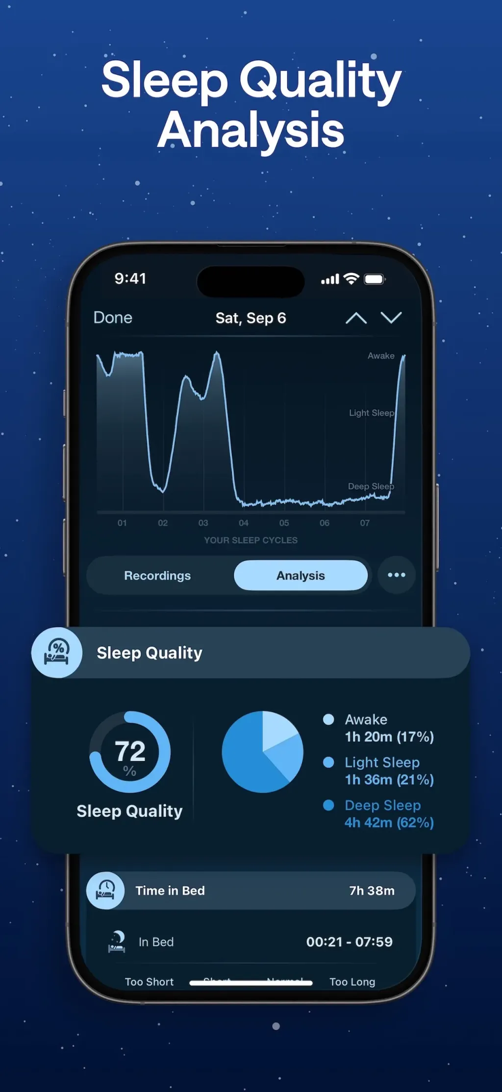 Sleep Tracker & Sleep Recorder App Store screenshot 4