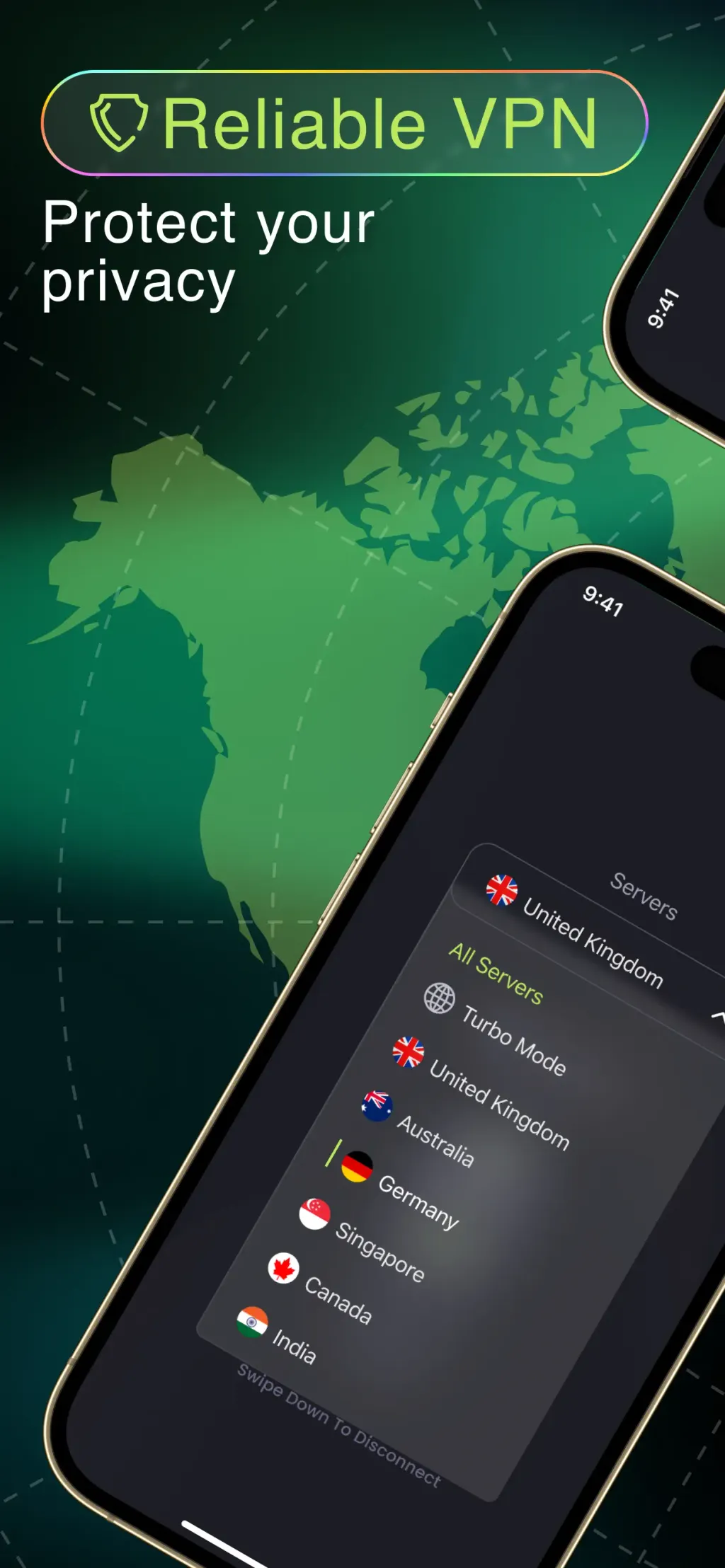 Private VPN & Adblock screenshot 1