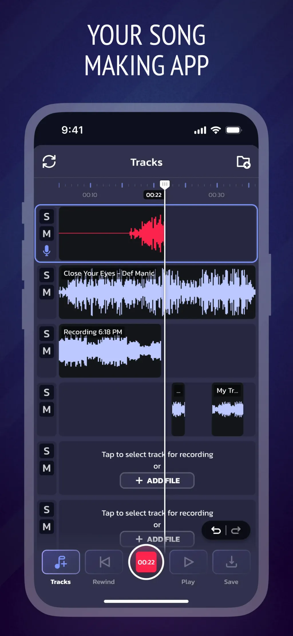Pro Microphone: Voice Record App Store screenshot 2