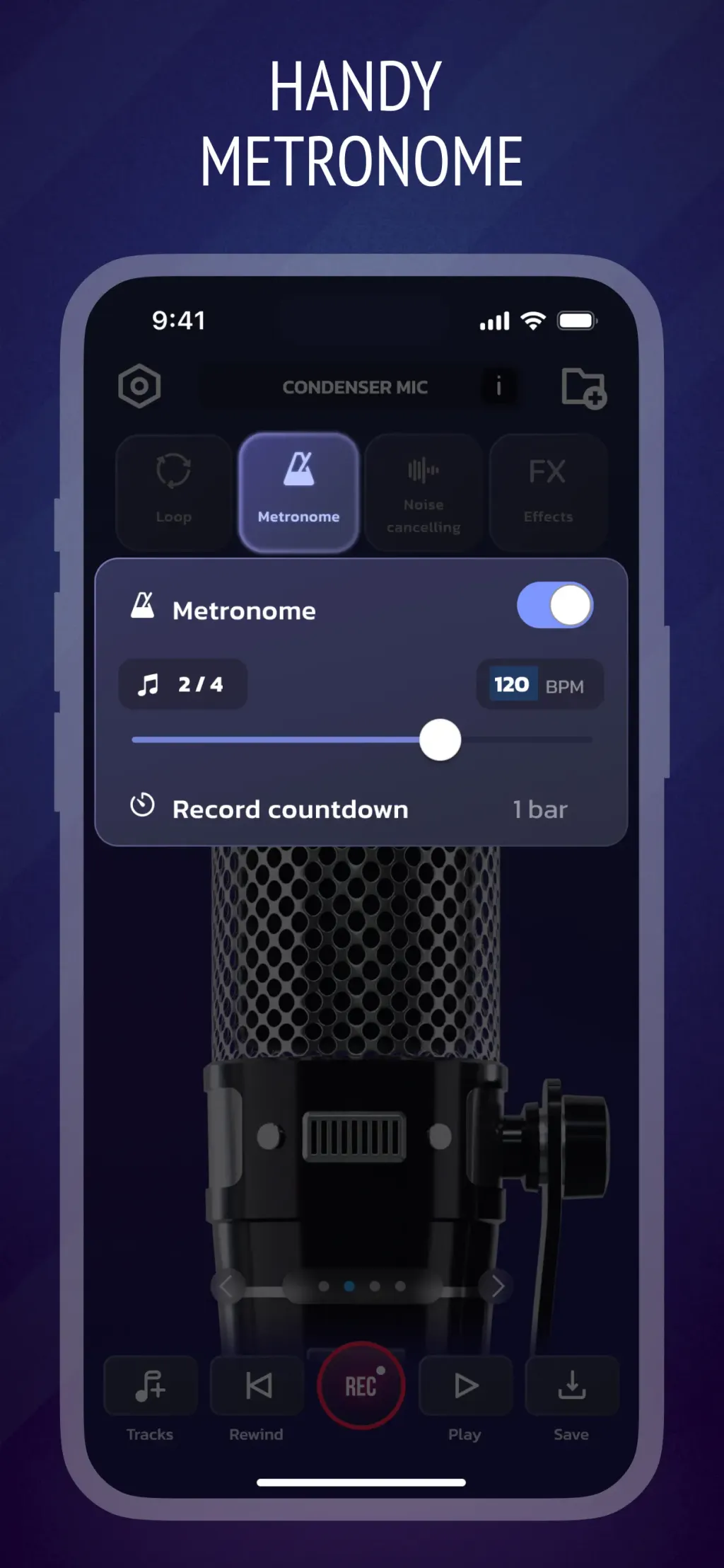 Pro Microphone: Voice Record App Store screenshot 7