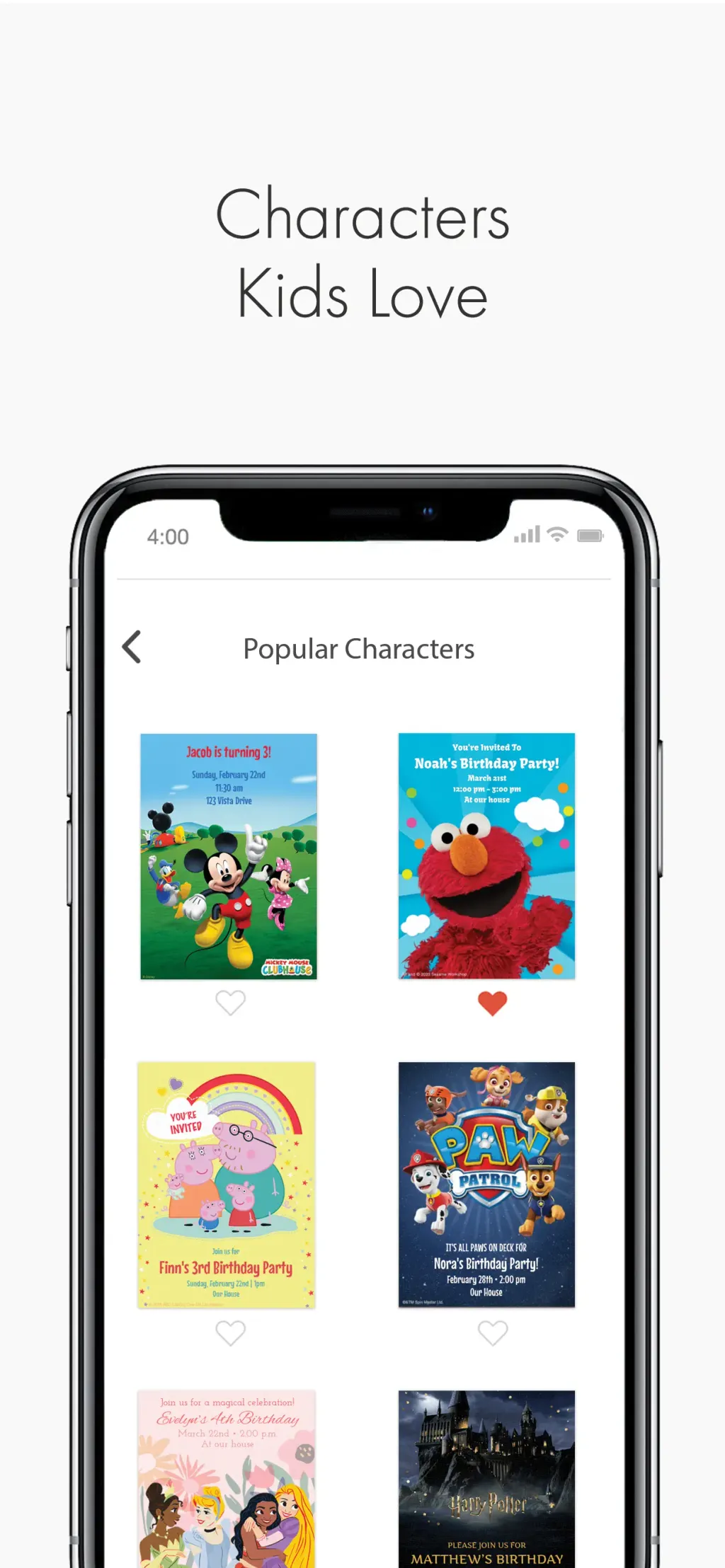 Punchbowl: Invitations & Cards App Store screenshot 5