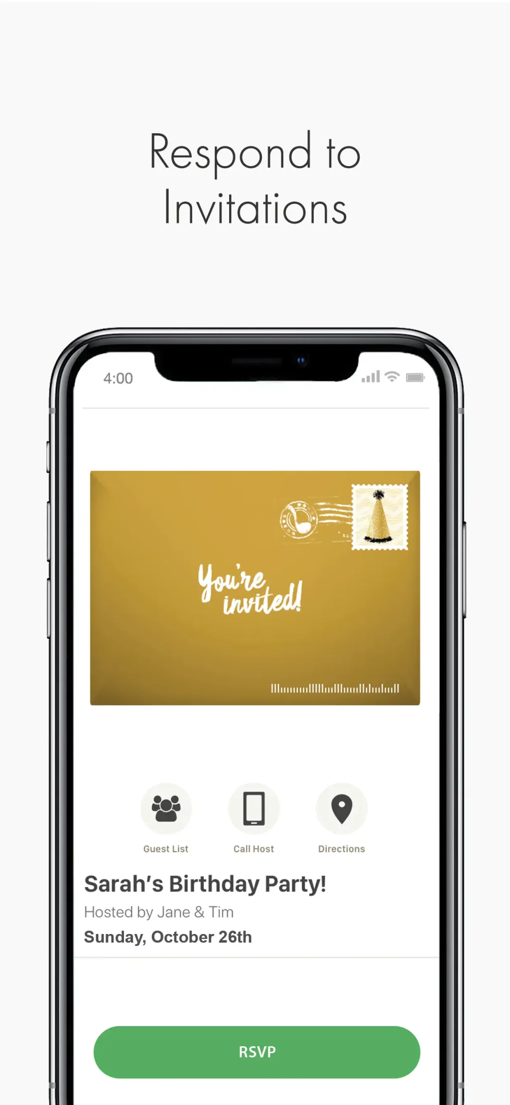 Punchbowl: Invitations & Cards App Store screenshot 9