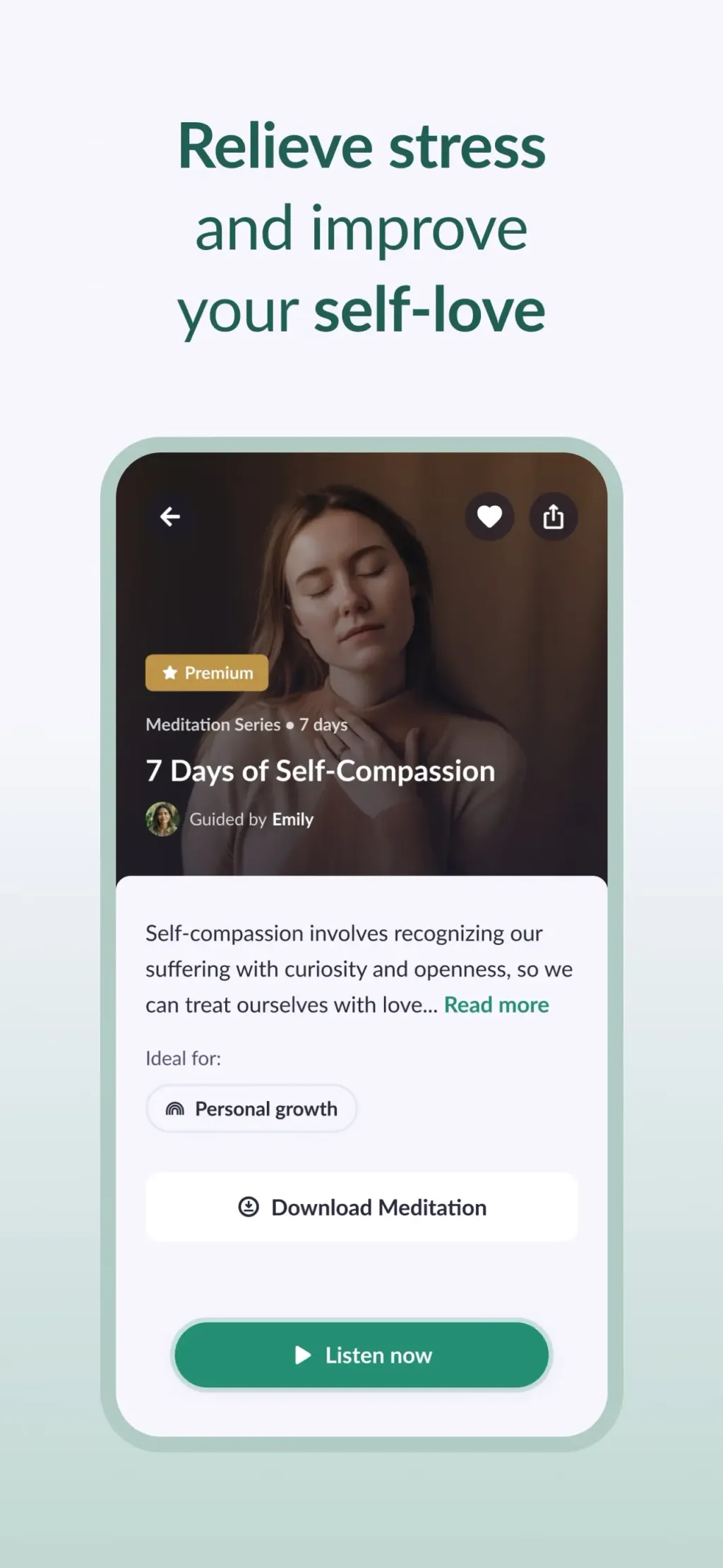 Pura Mente: Sleep & Meditation screenshot 1