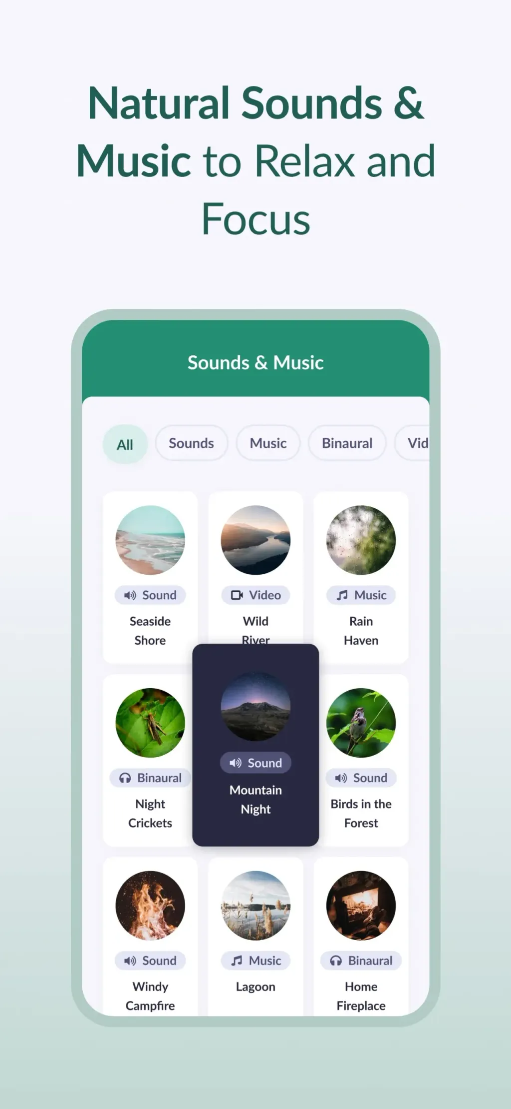 Pura Mente: Sleep & Meditation App Store screenshot 5