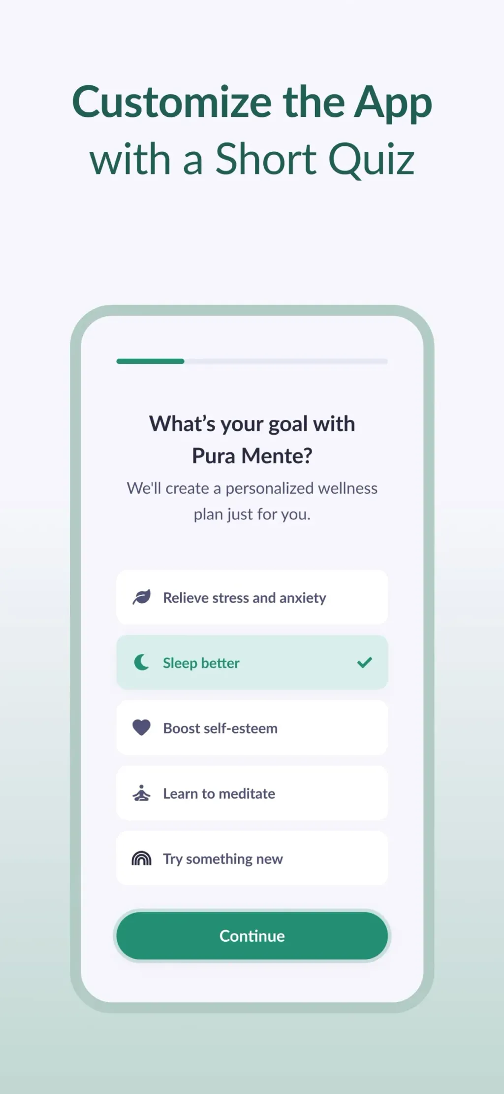 Pura Mente: Sleep & Meditation App Store screenshot 7