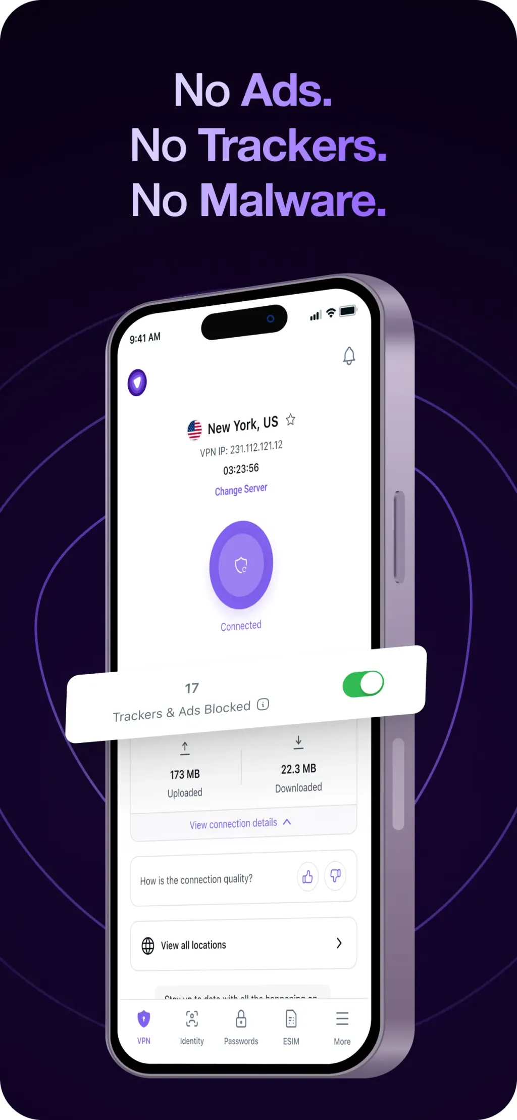 PureVPN: Fast and Secure VPN screenshot 2