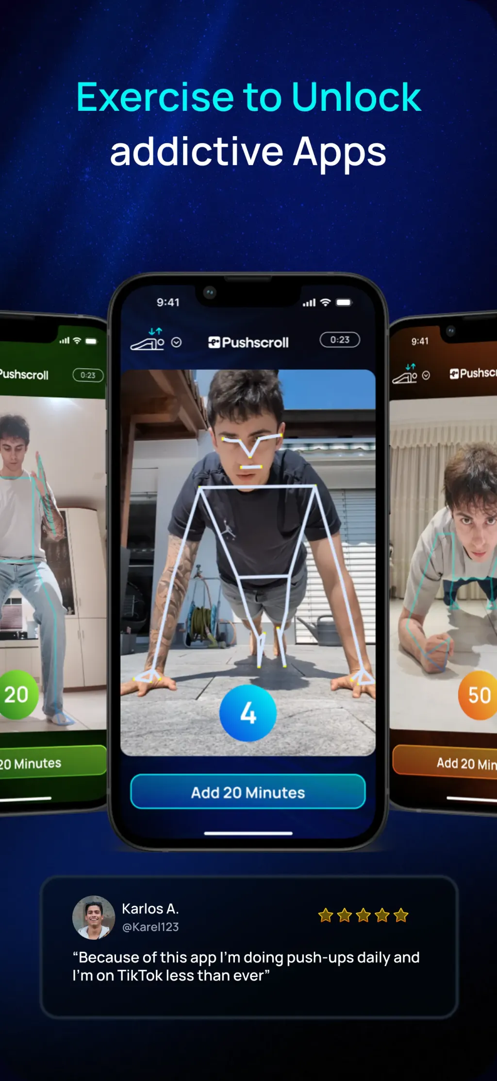 Pushscroll Screen Time Control screenshot 2