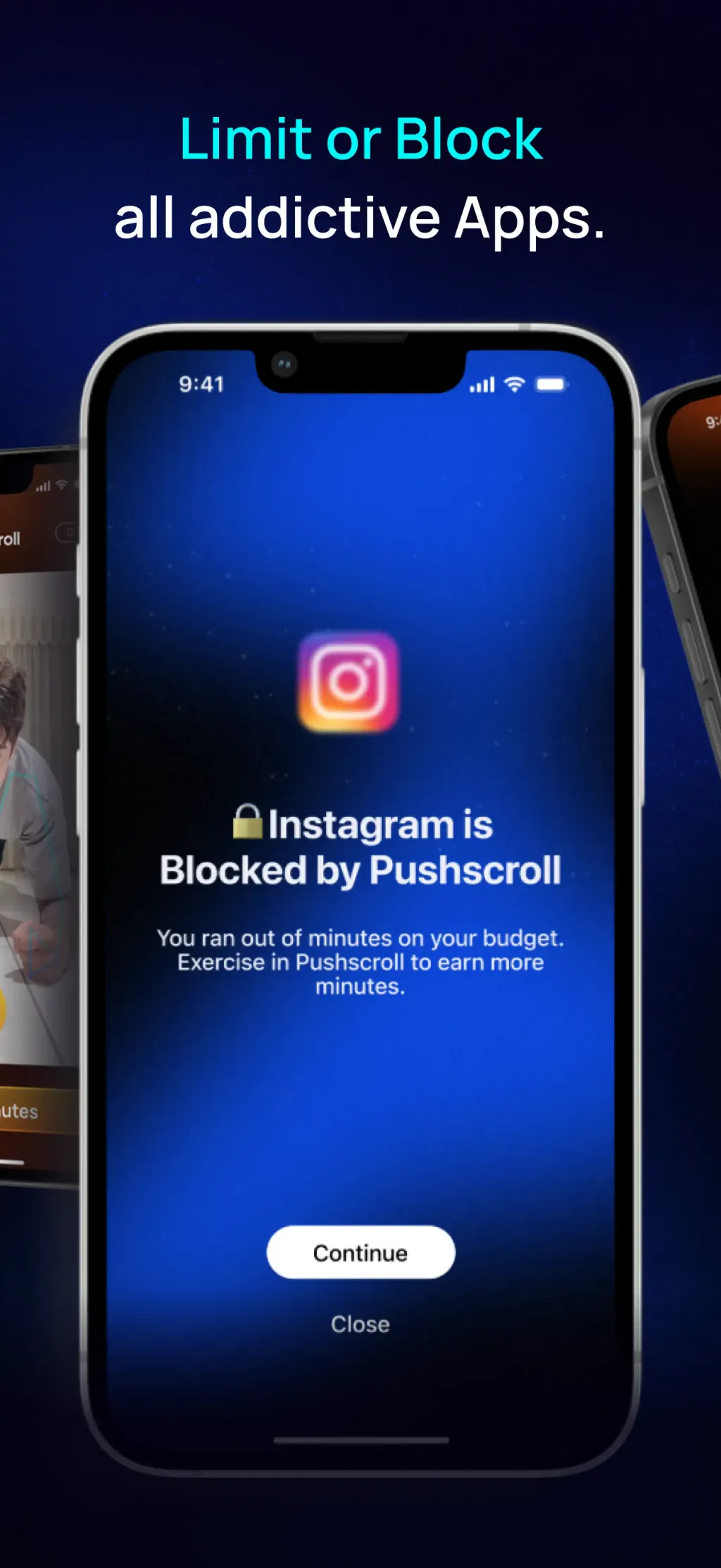Pushscroll Screen Time Control App Store screenshot 3