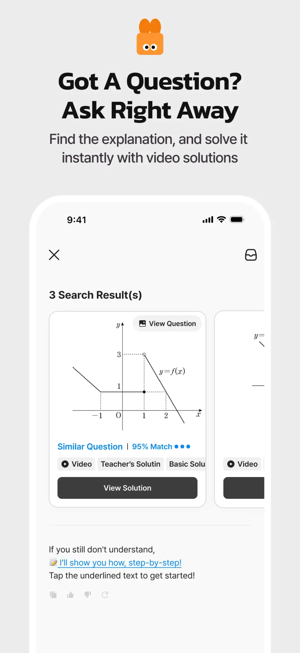 QANDA: AI Math & Study Helper App Store screenshot 3