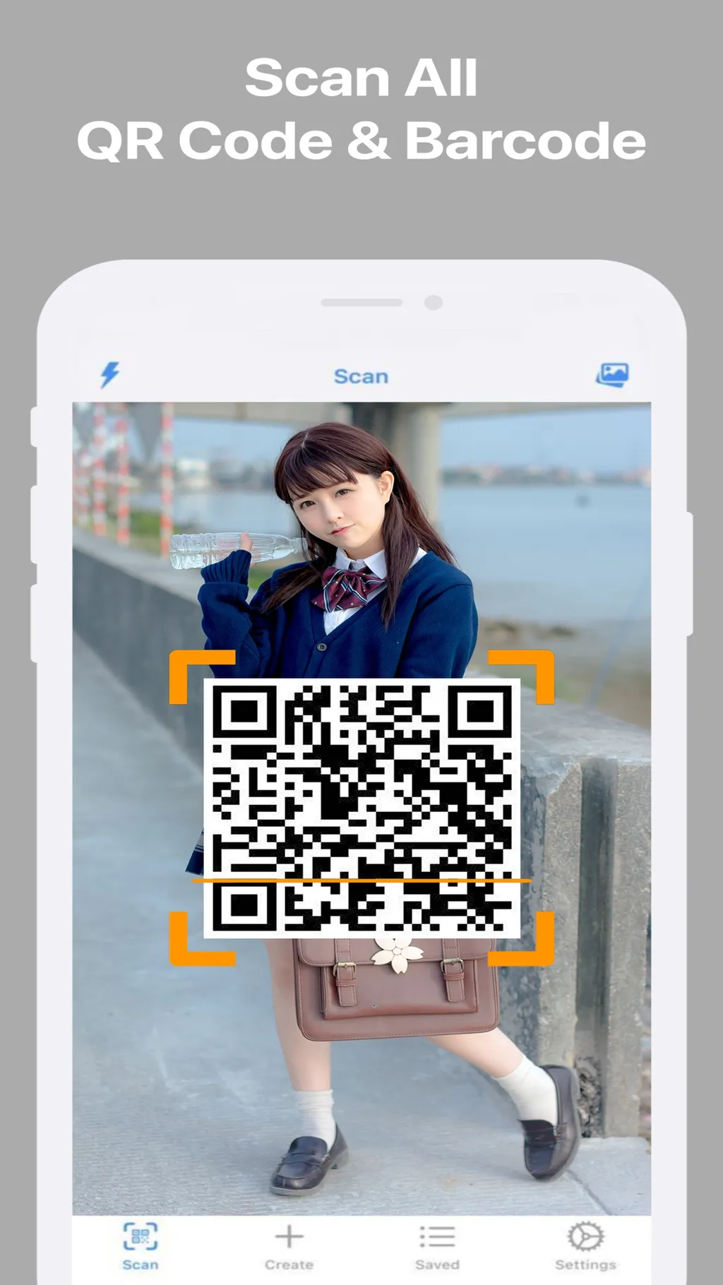 QR and Barcode Scanner. App Store screenshot 1